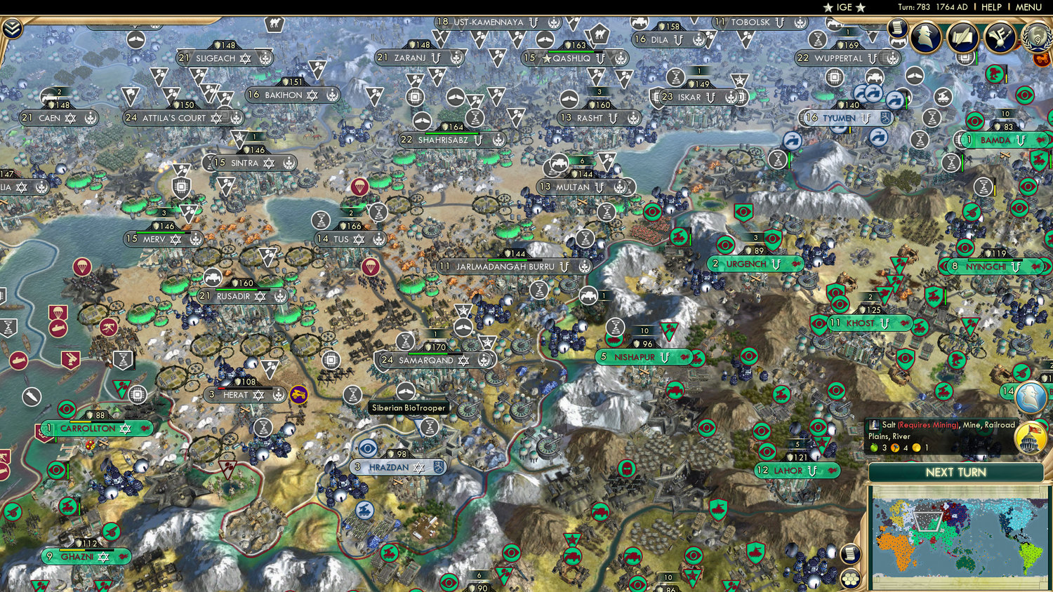 CBR In-Game Screenshot of 18