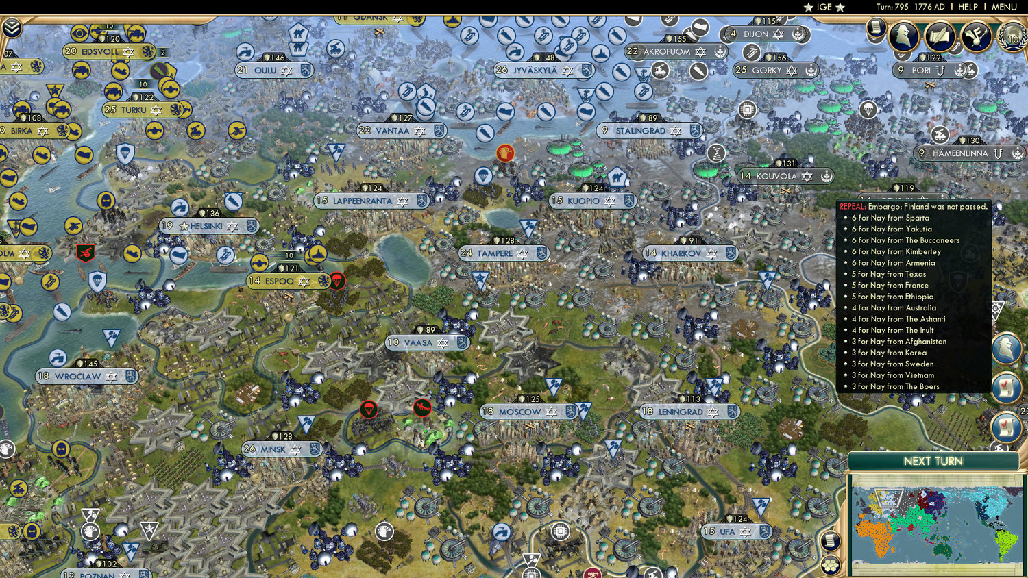 CBR In-Game Screenshot of 40