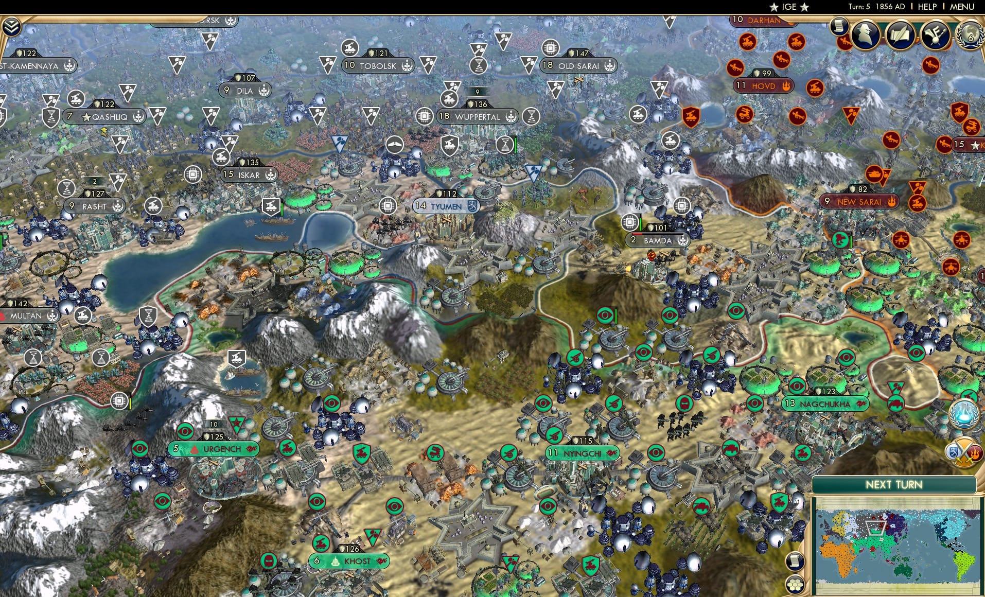 CBR In-Game Screenshot of 100