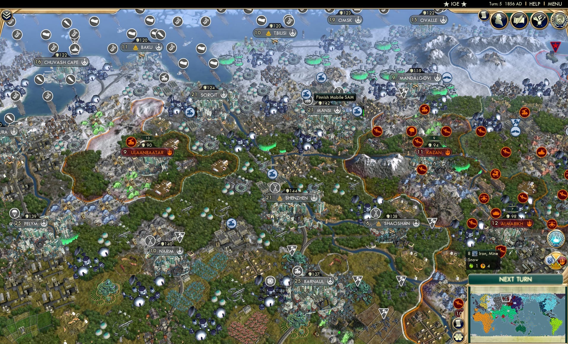 CBR In-Game Screenshot of 101
