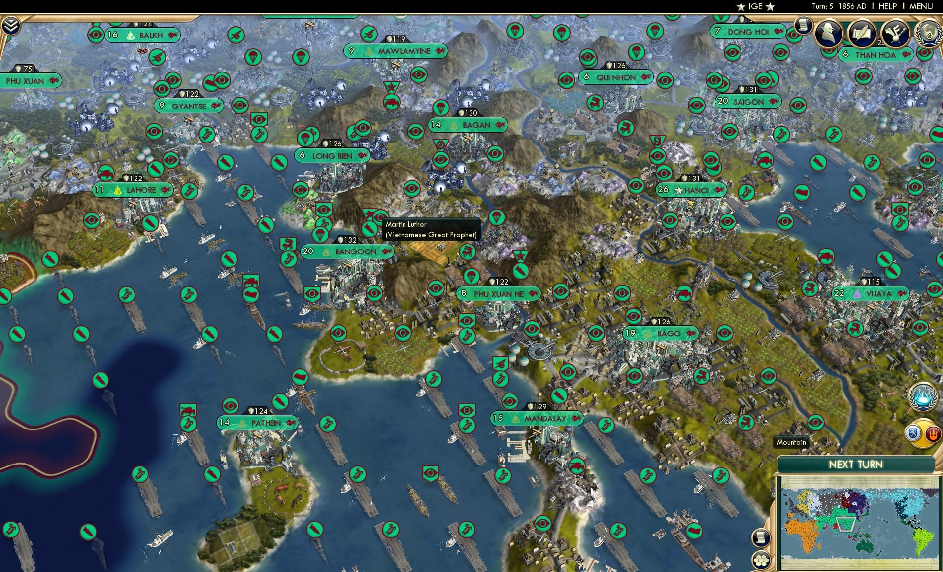 CBR In-Game Screenshot of 109