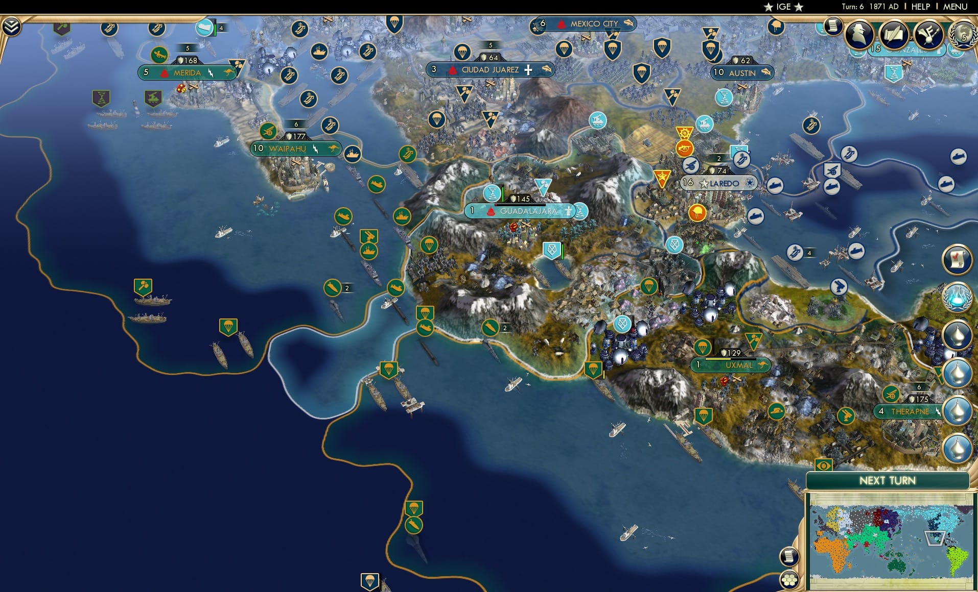 CBR In-Game Screenshot of 128