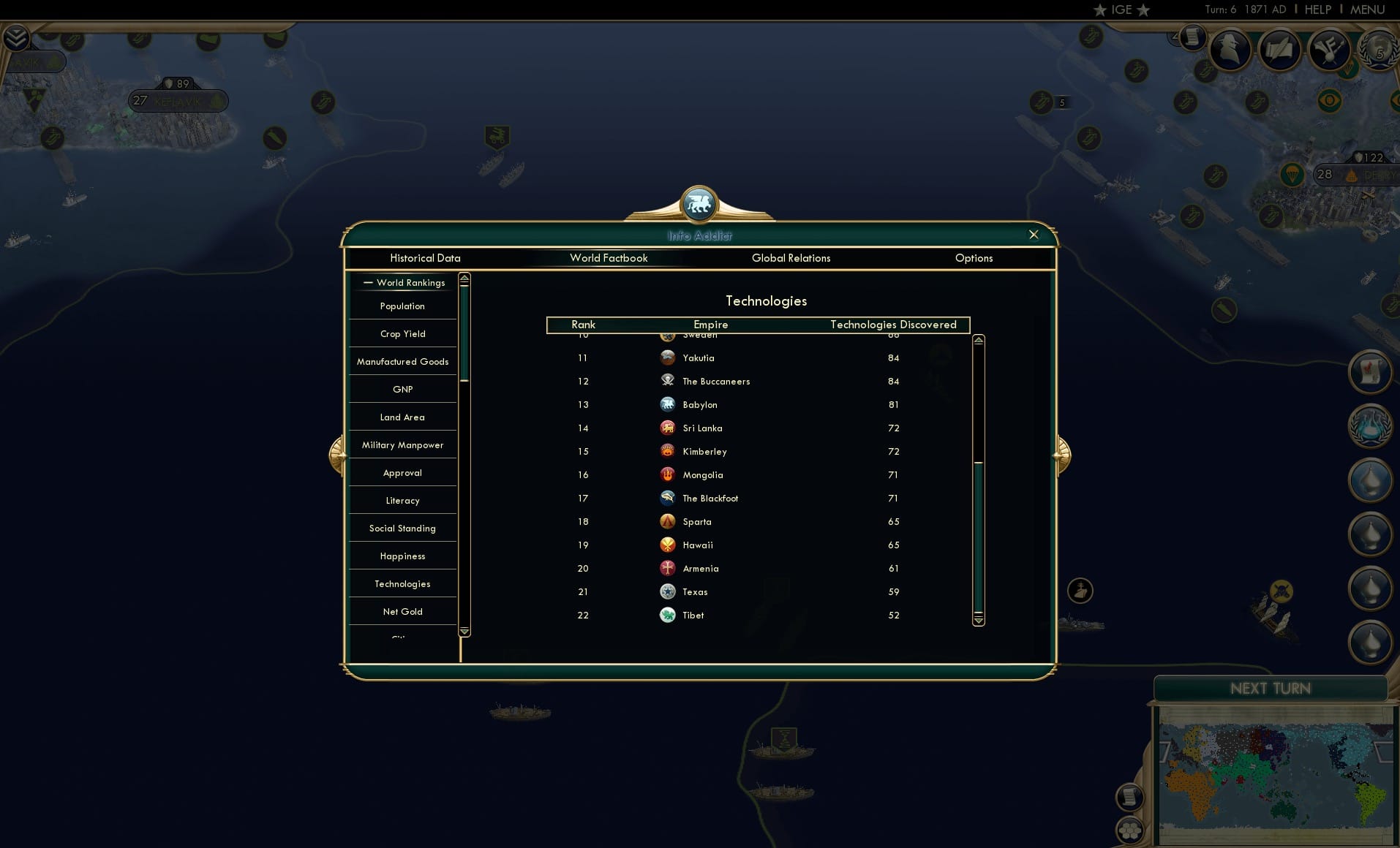 CBR In-Game Screenshot of 138