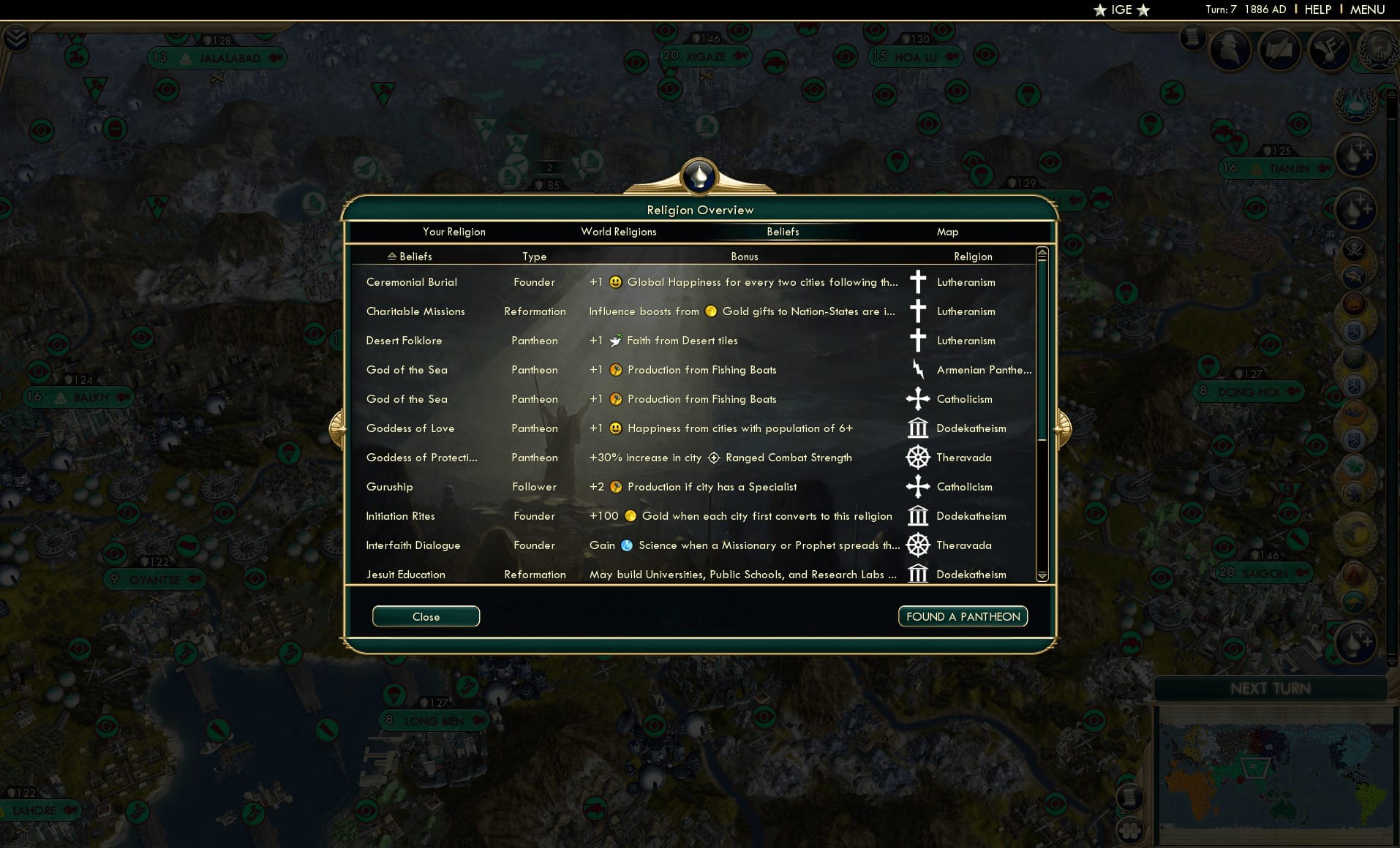 CBR In-Game Screenshot of 140