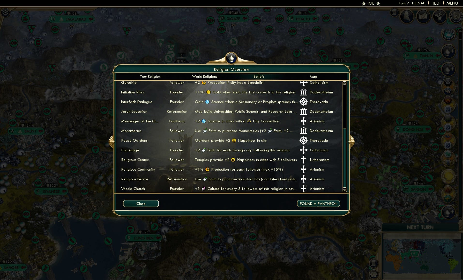 CBR In-Game Screenshot of 141