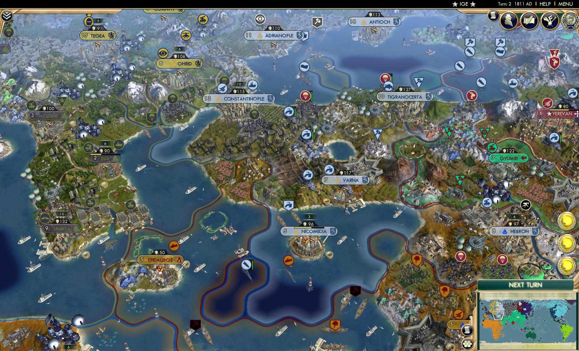 CBR In-Game Screenshot of 50