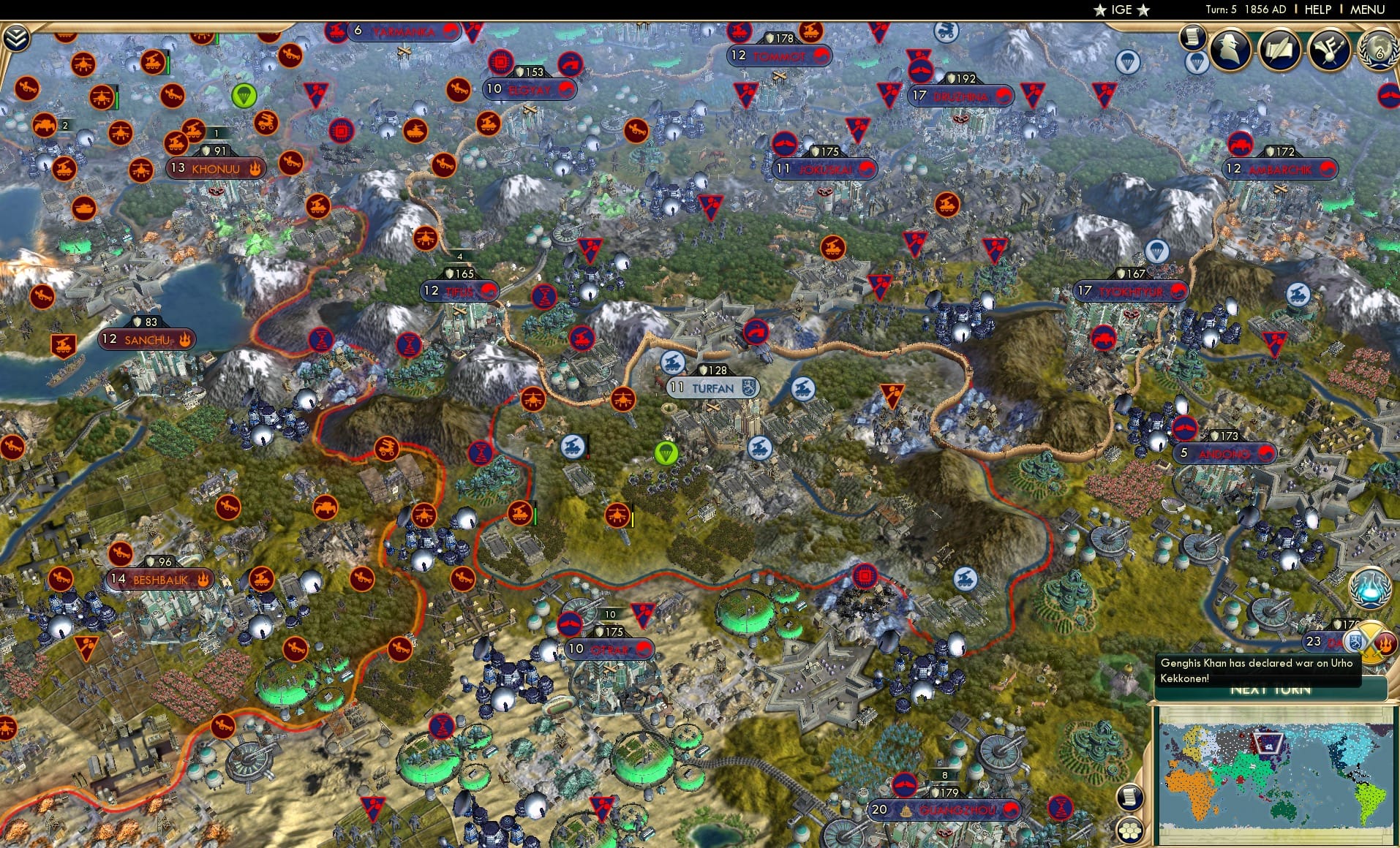 CBR In-Game Screenshot of 93