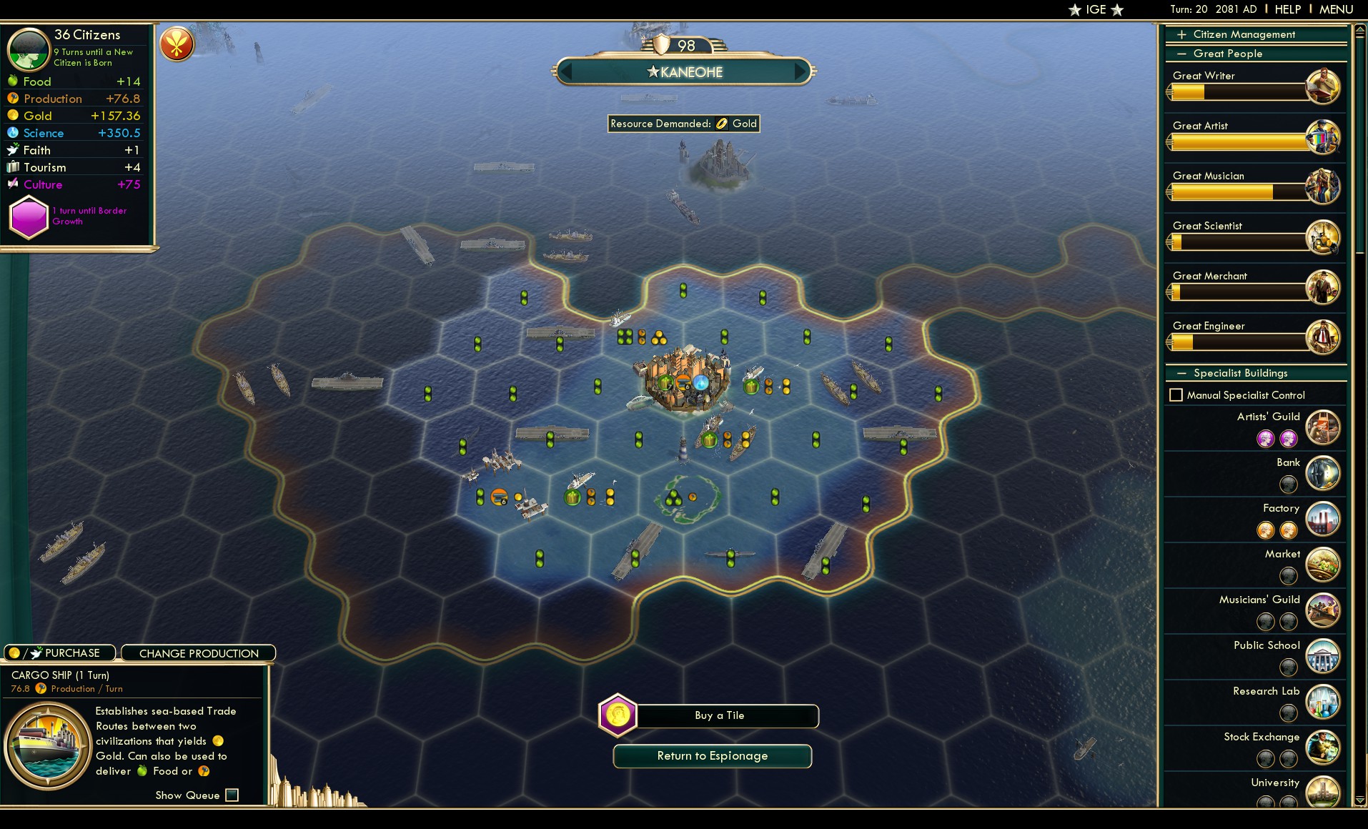 CBR In-Game Screenshot of 81