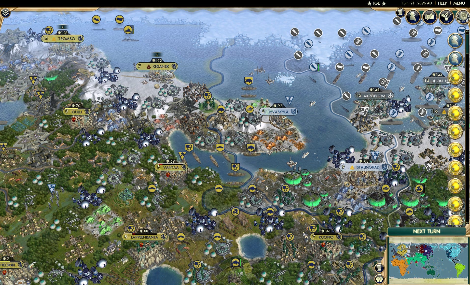 CBR In-Game Screenshot of 7