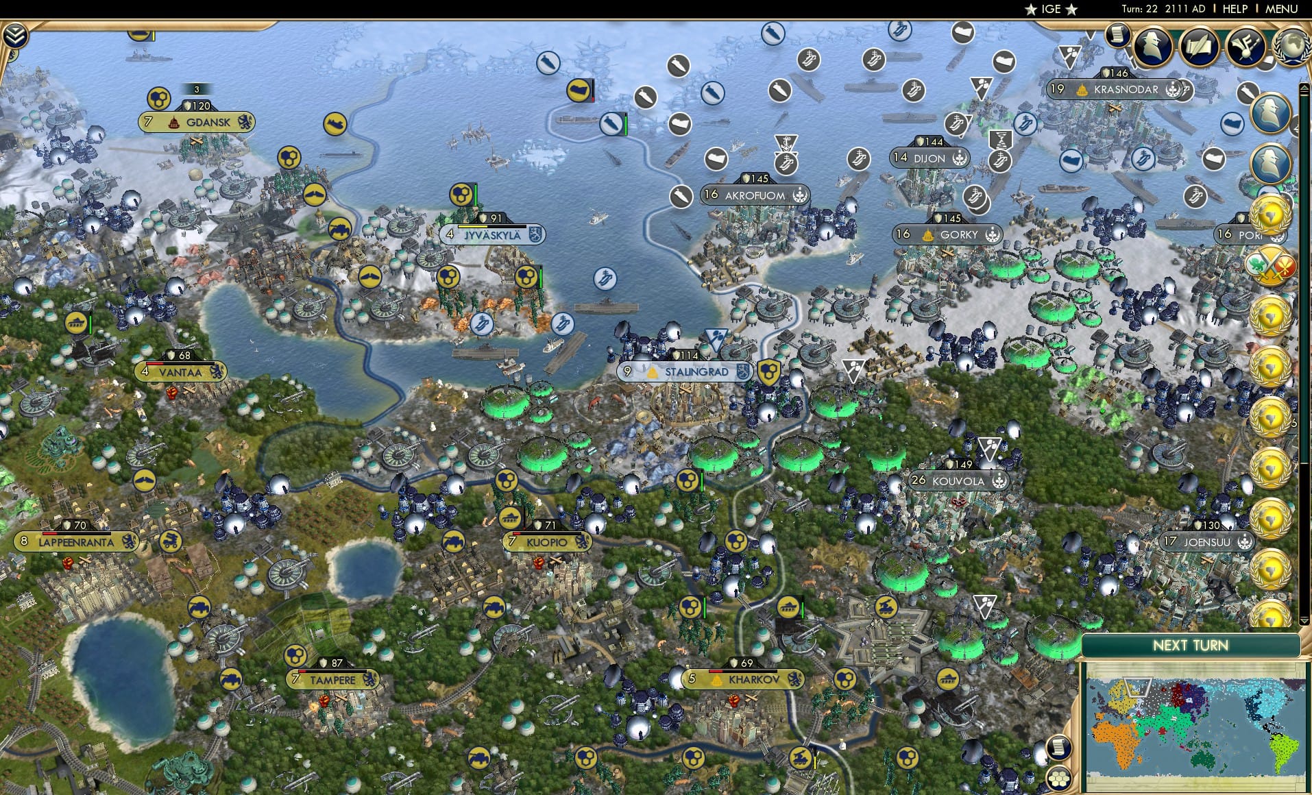 CBR In-Game Screenshot of 21