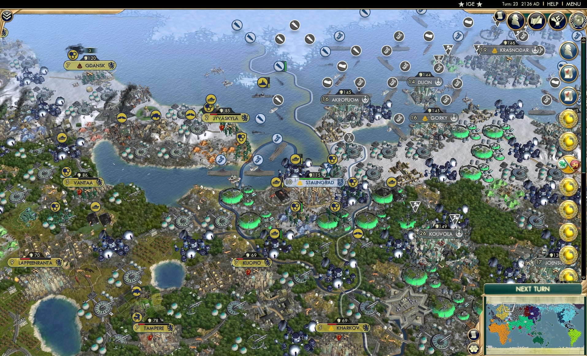 CBR In-Game Screenshot of 30