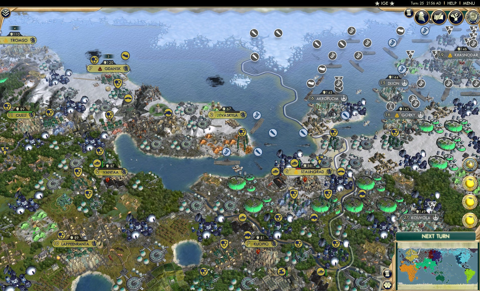 CBR In-Game Screenshot of 60