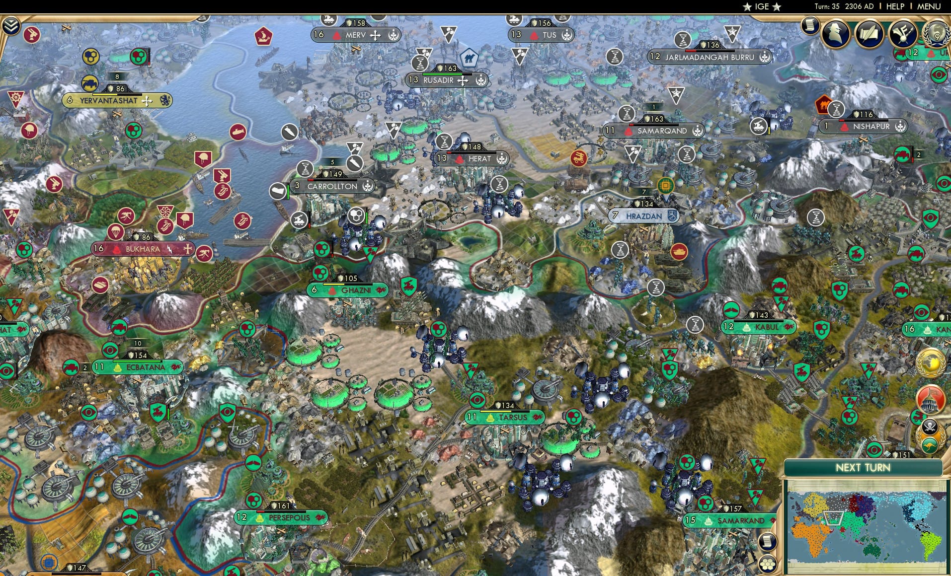 CBR In-Game Screenshot of 60