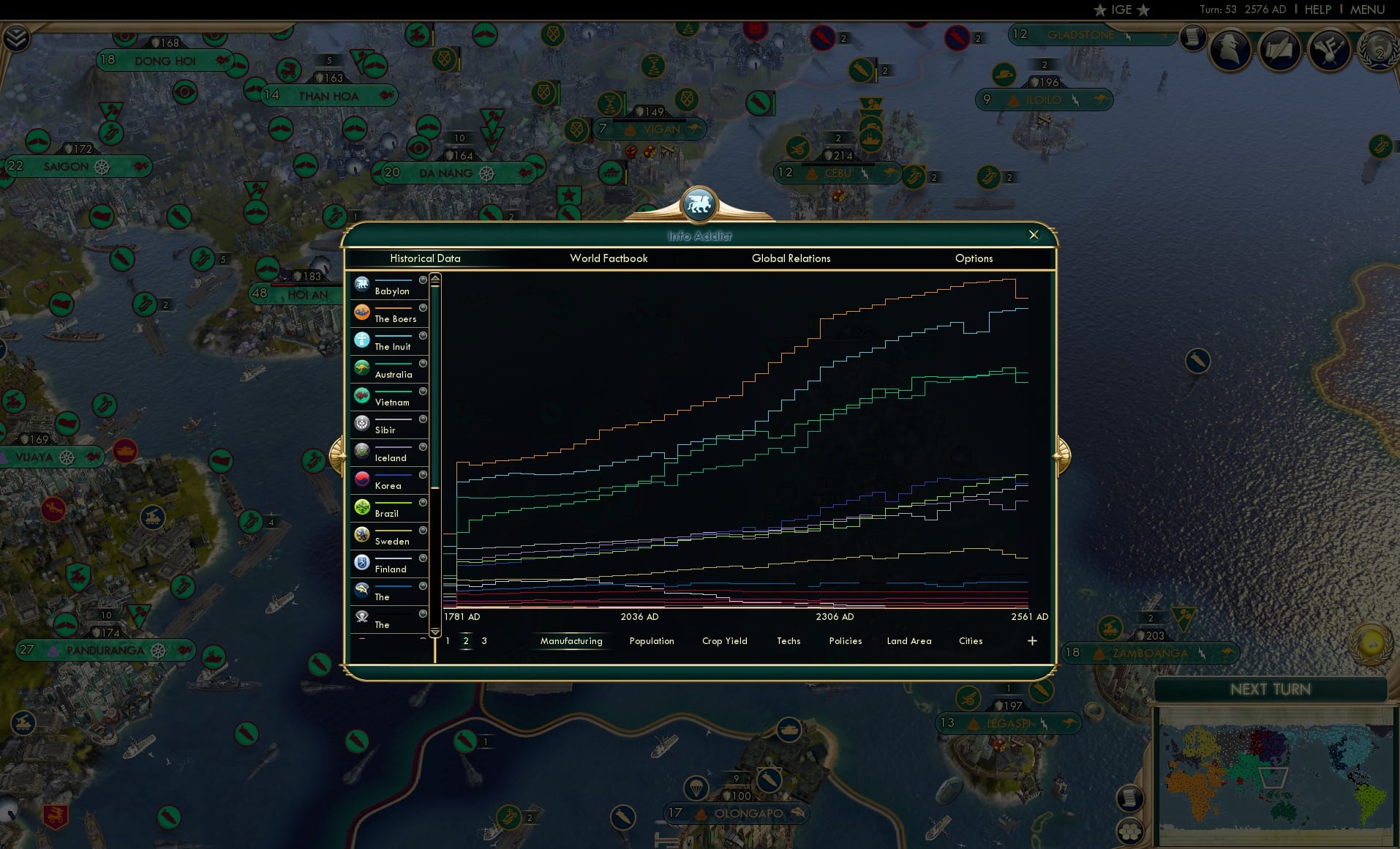 CBR In-Game Screenshot of 50