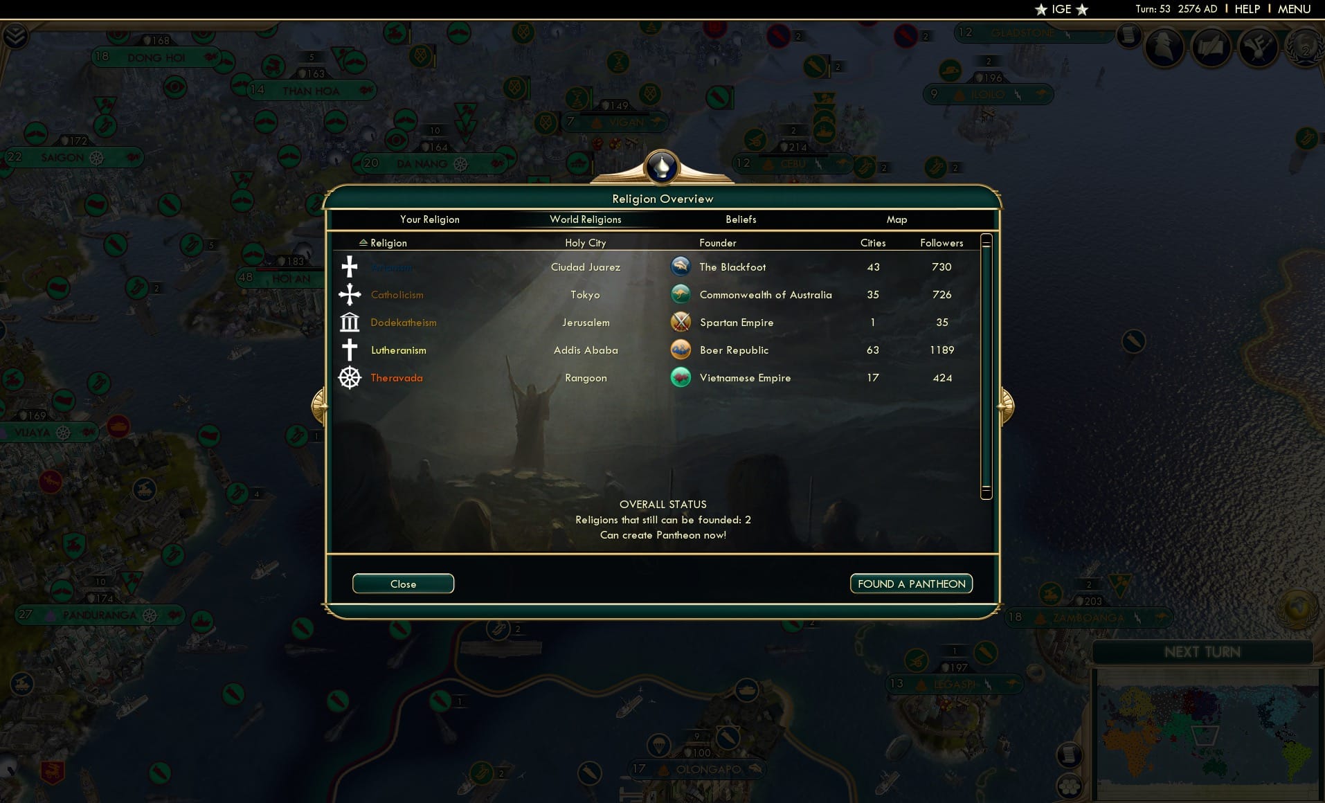 CBR In-Game Screenshot of 53