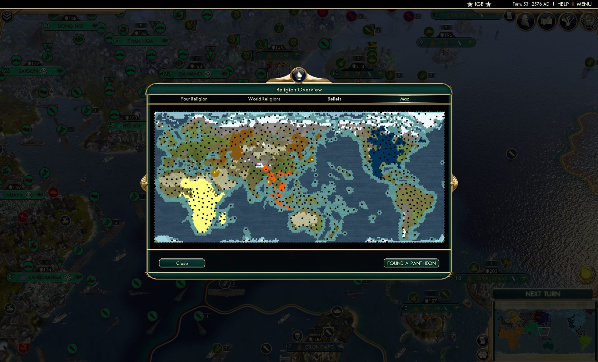 CBR In-Game Screenshot of 54