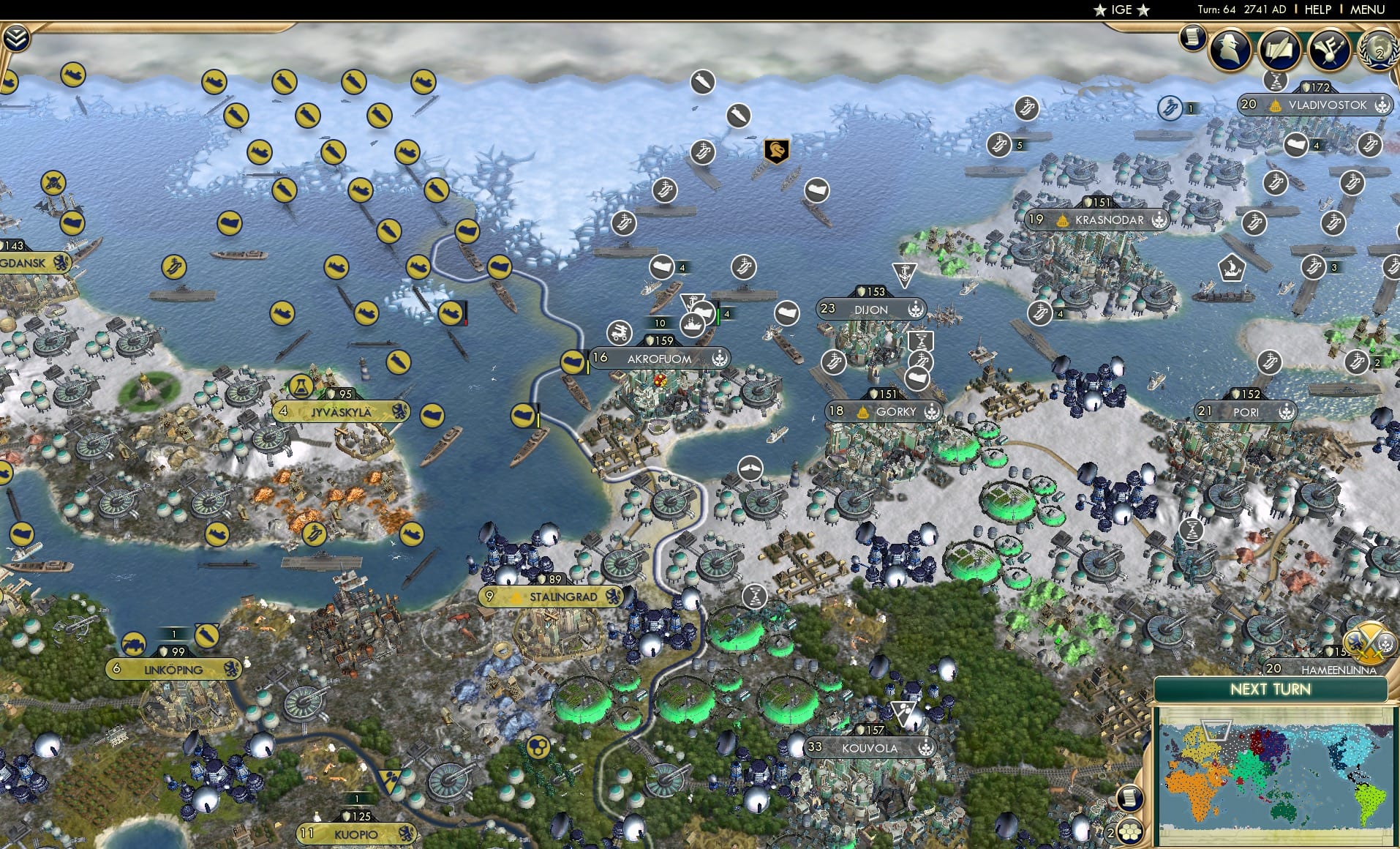 CBR In-Game Screenshot of 18