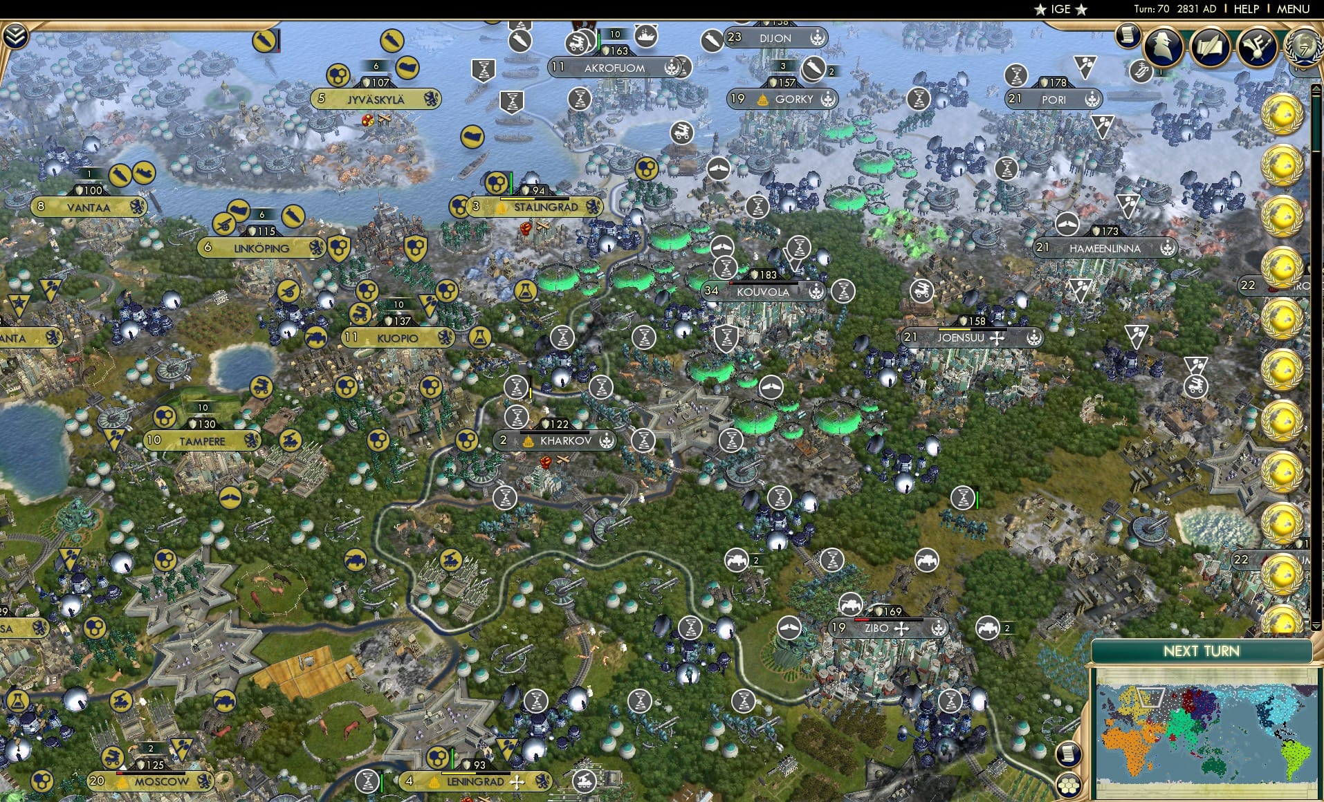 CBR In-Game Screenshot of 60