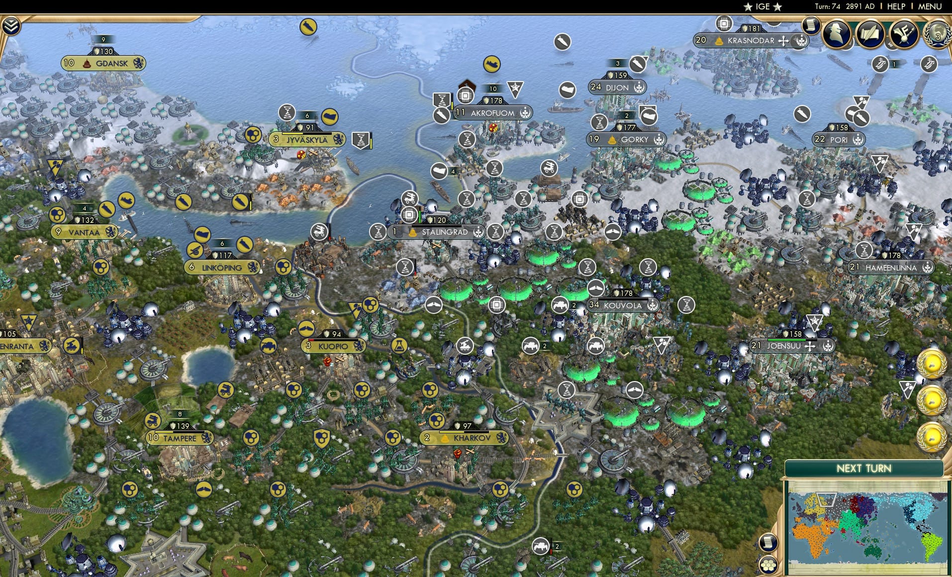 CBR In-Game Screenshot of 30