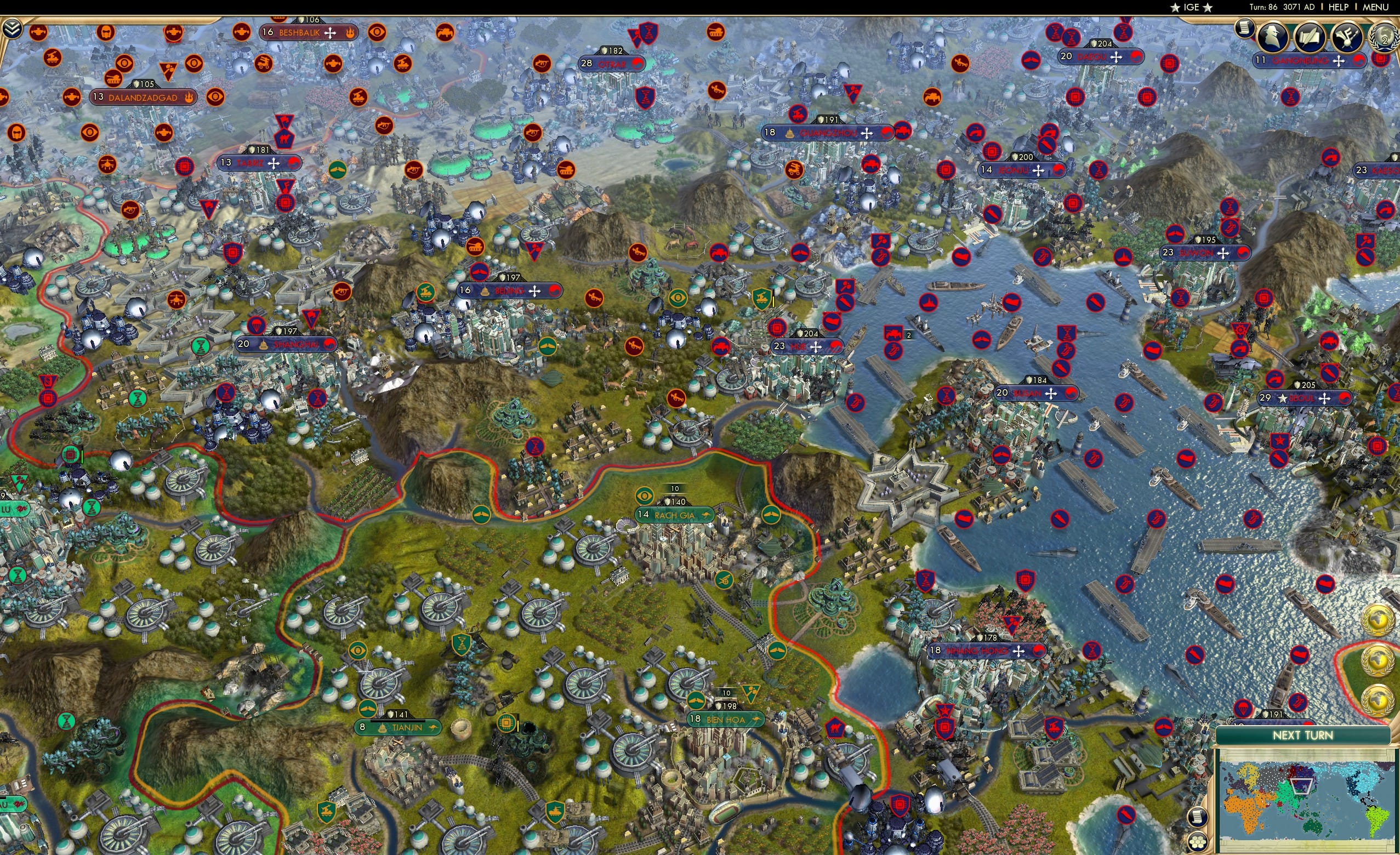 CBR In-Game Screenshot of 60