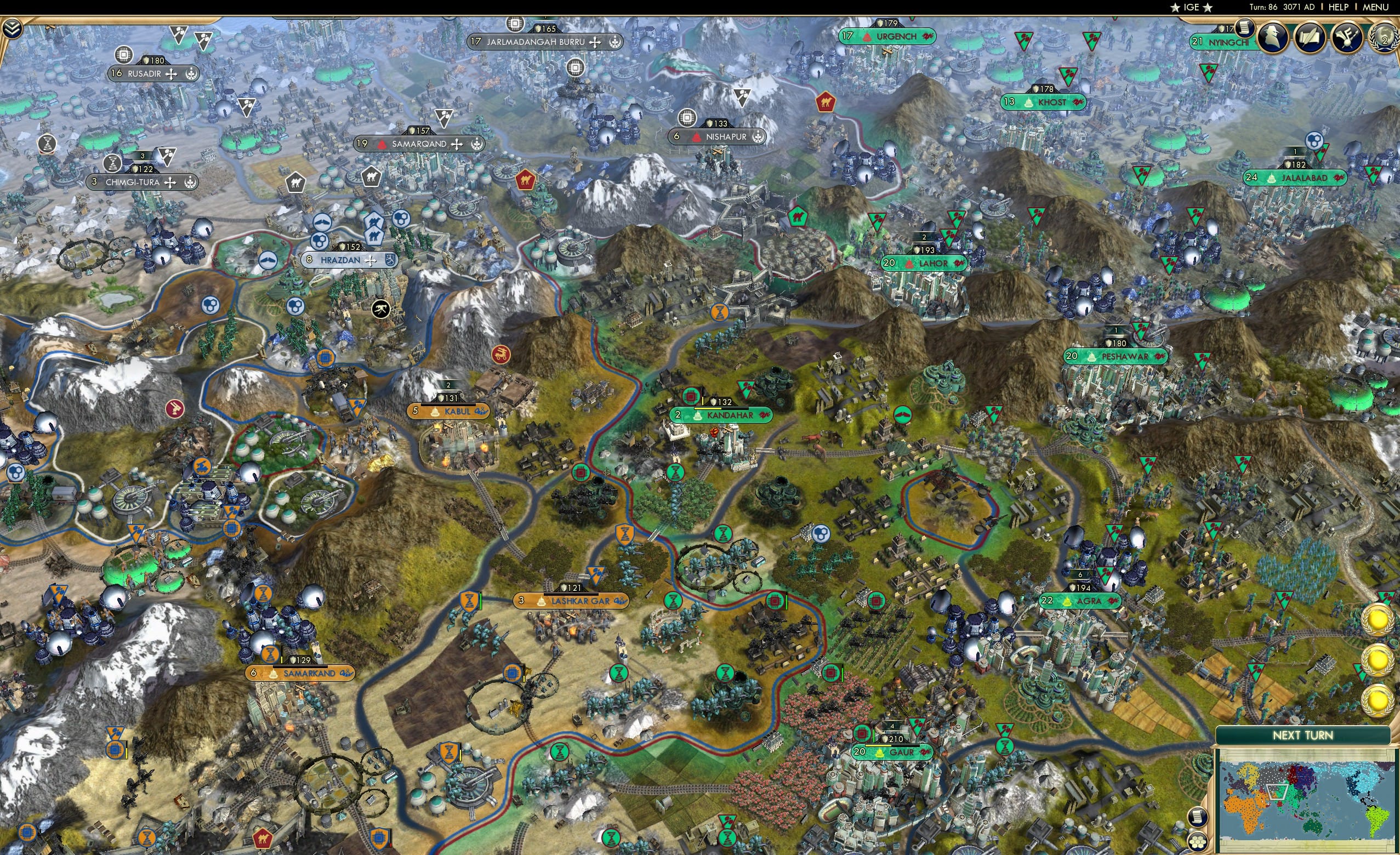 CBR In-Game Screenshot of 61