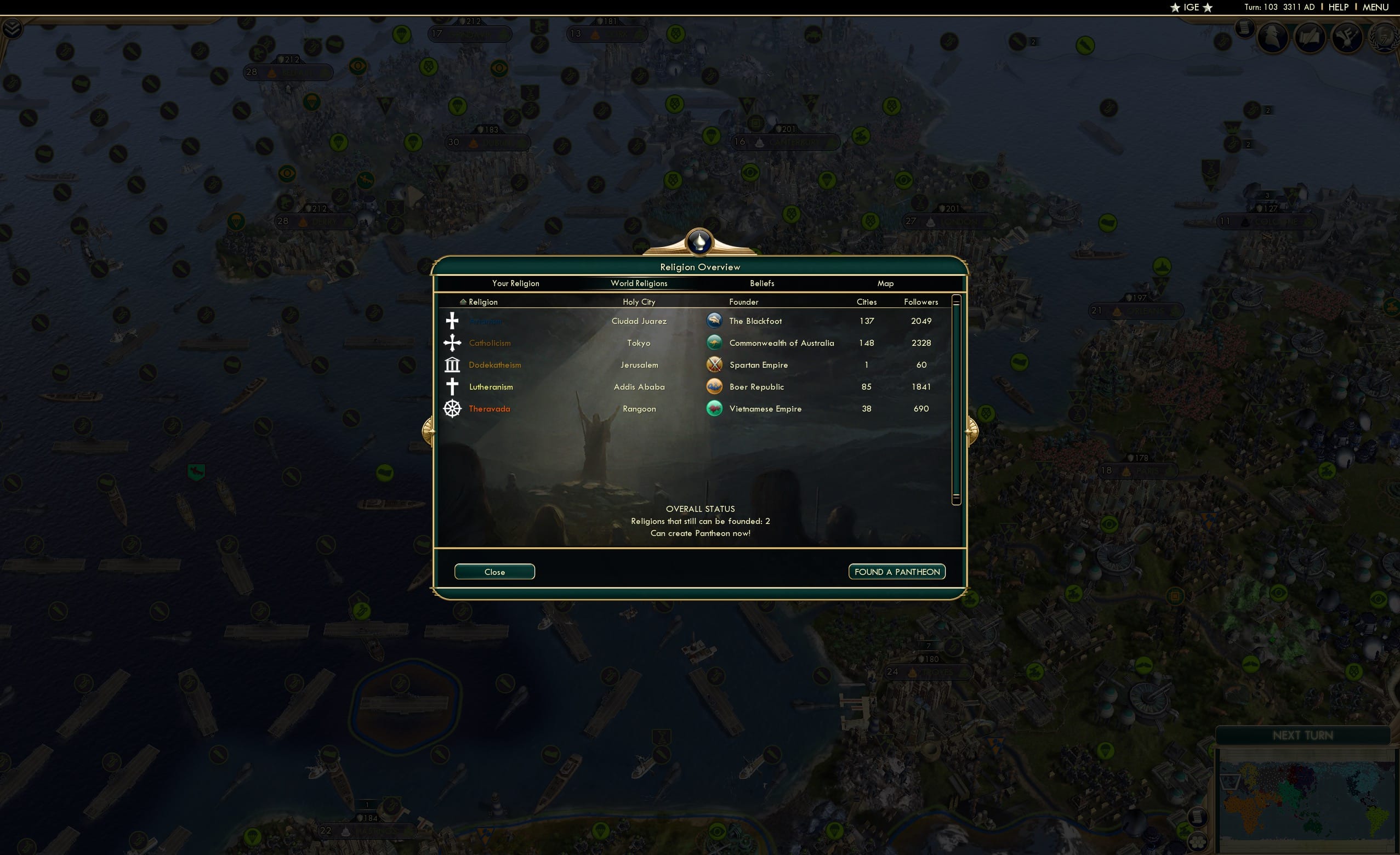 CBR In-Game Screenshot of 75