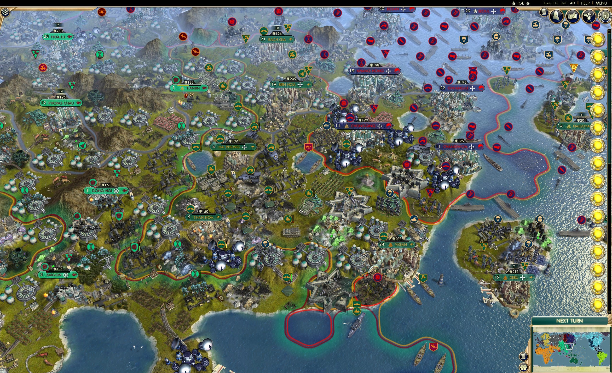 CBR In-Game Screenshot of 9