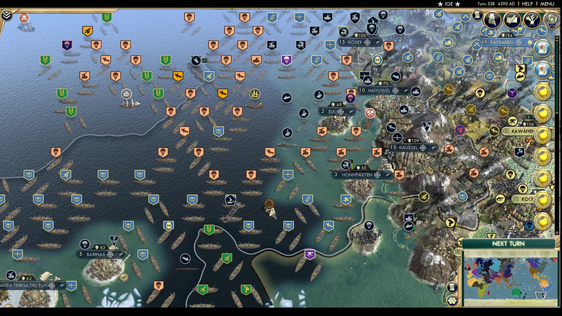 CBR In-Game Screenshot of Monster from The Sea