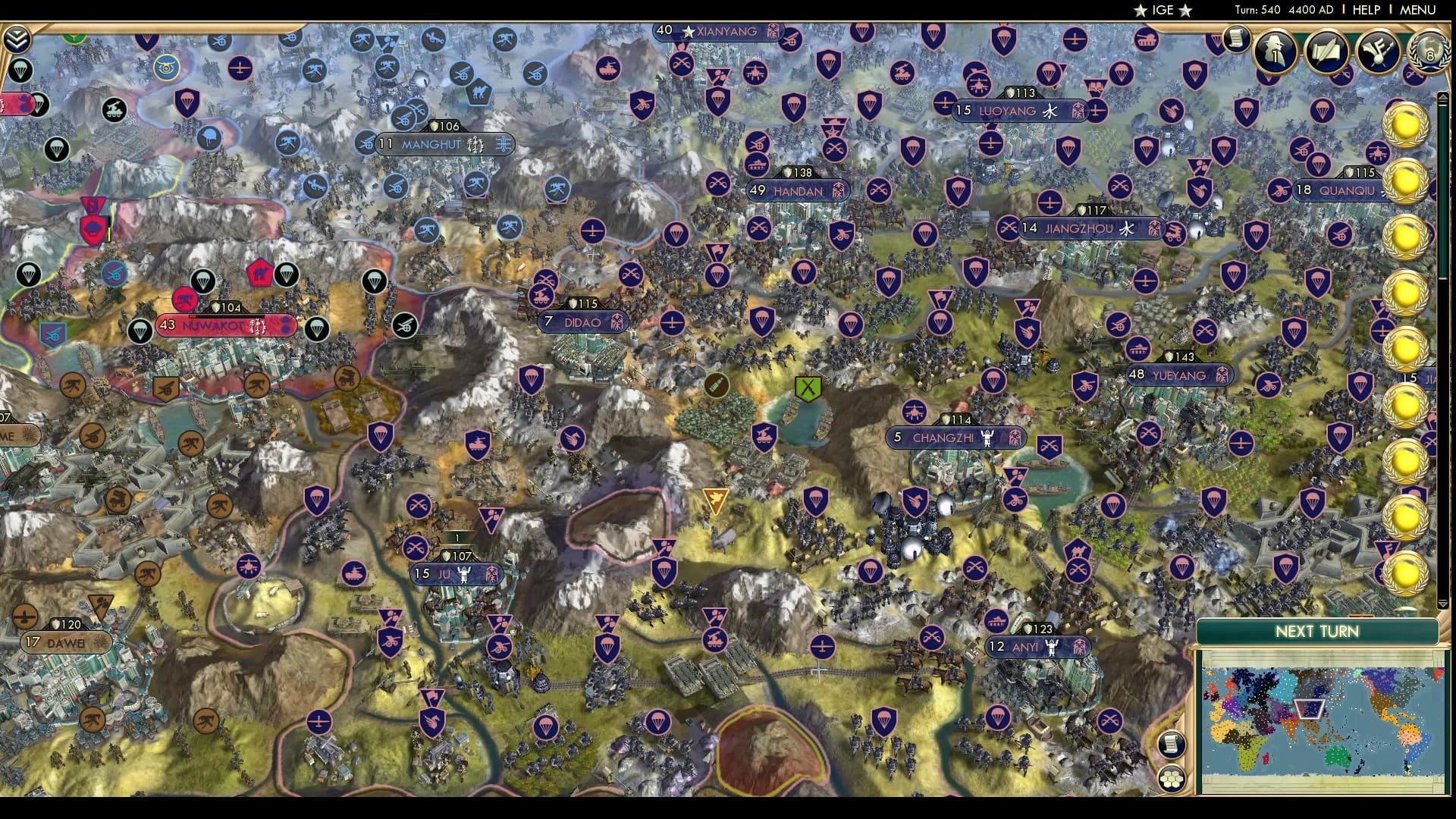 CBR In-Game Screenshot of Western Protectorate