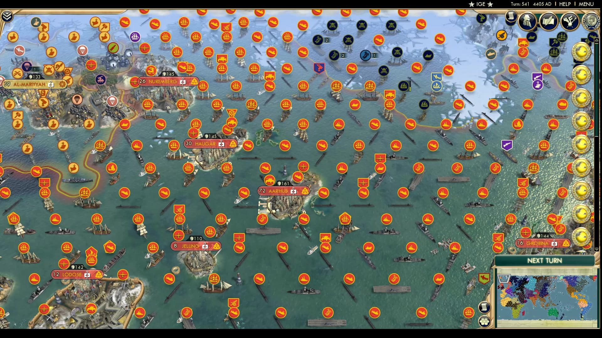 CBR In-Game Screenshot of The North Wind