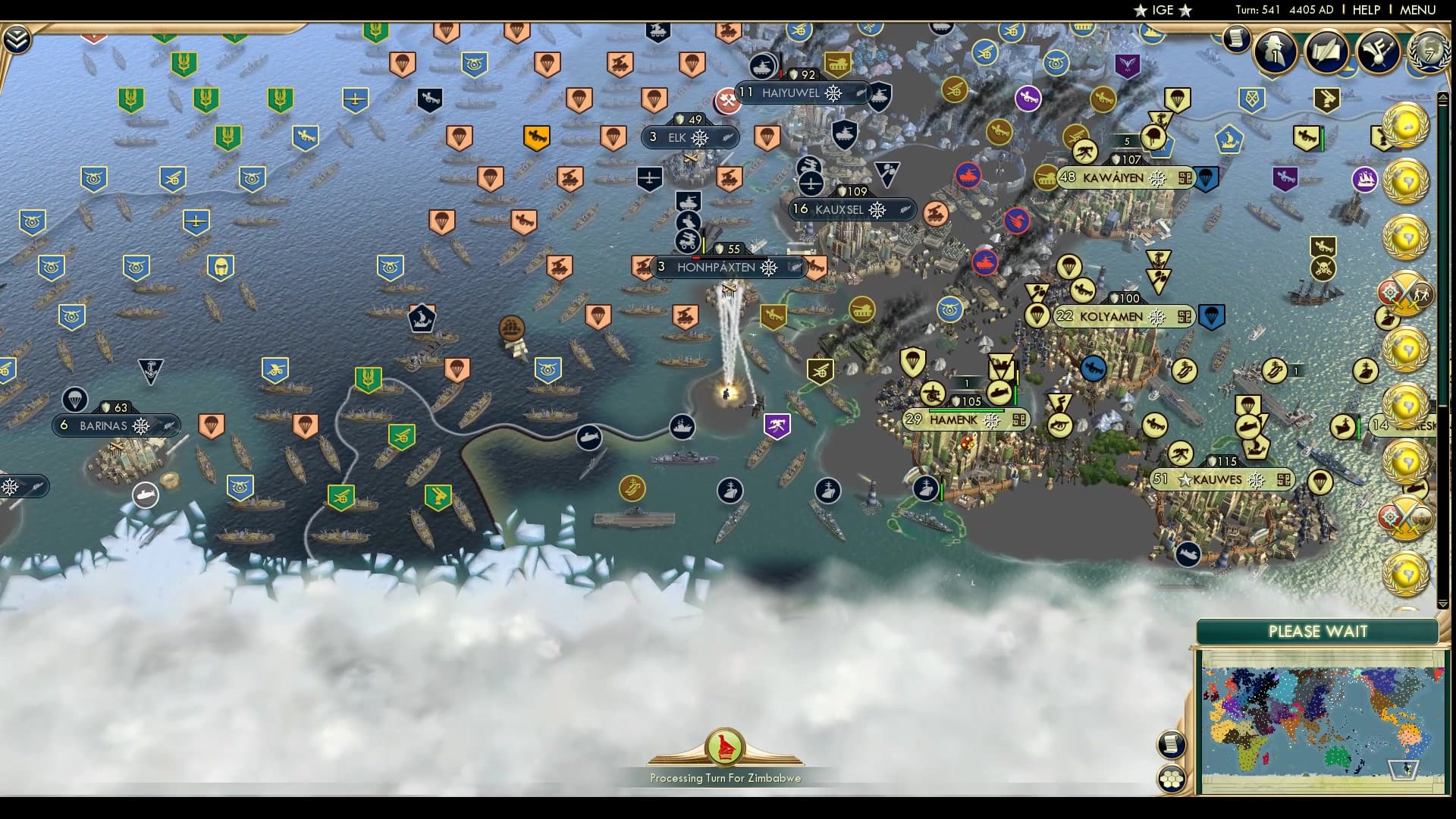 CBR In-Game Screenshot of The Land of Fire