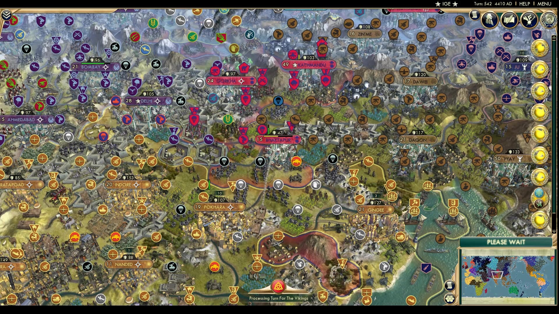 CBR In-Game Screenshot of Taken Bhak(tapur)