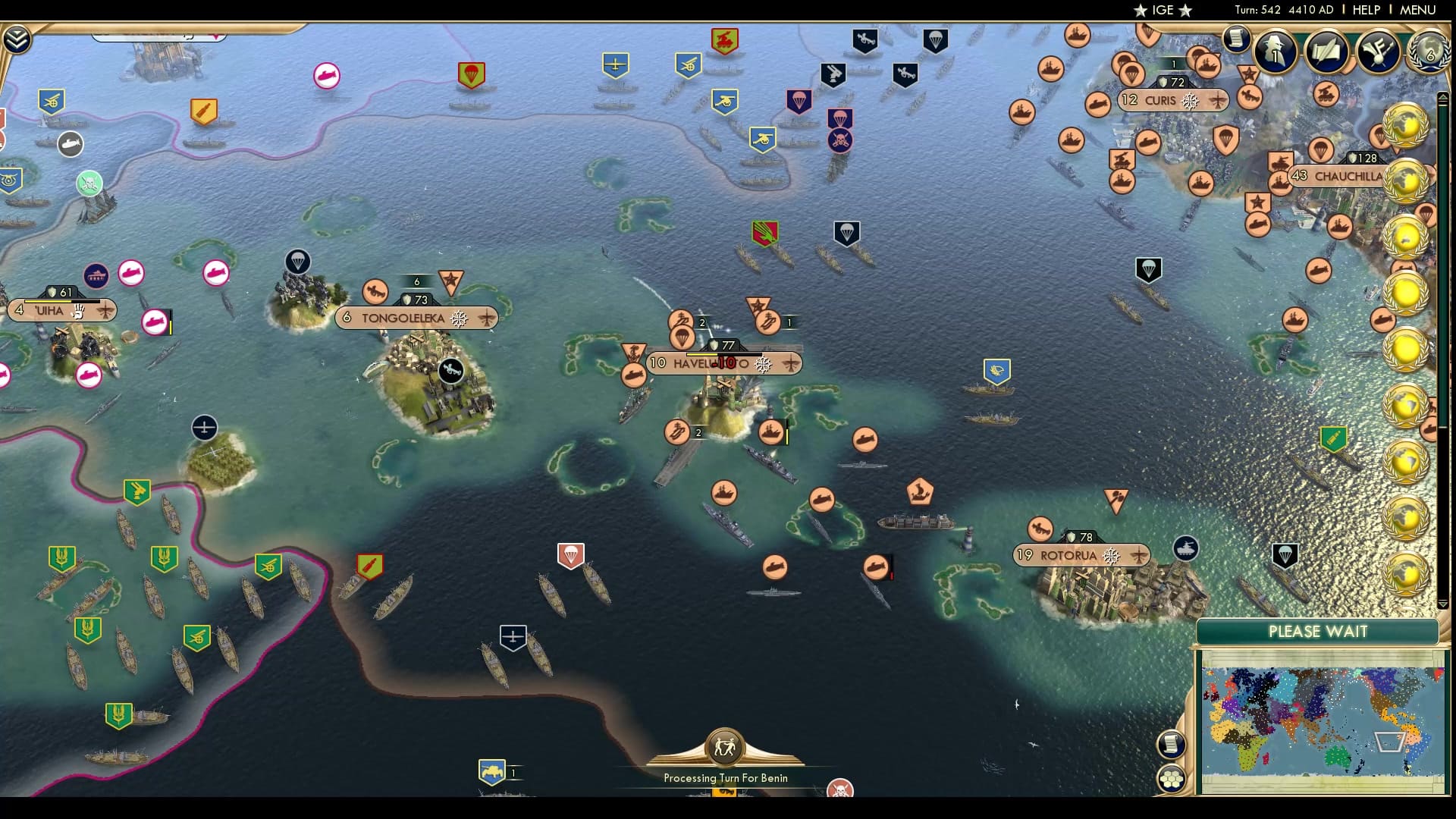 CBR In-Game Screenshot of Relief Fleet