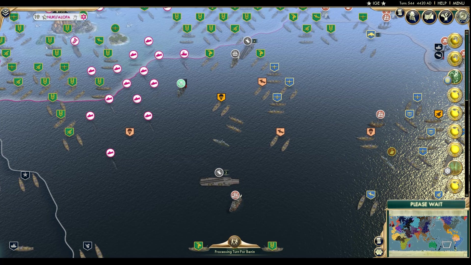 CBR In-Game Screenshot of Embark and Subscribe