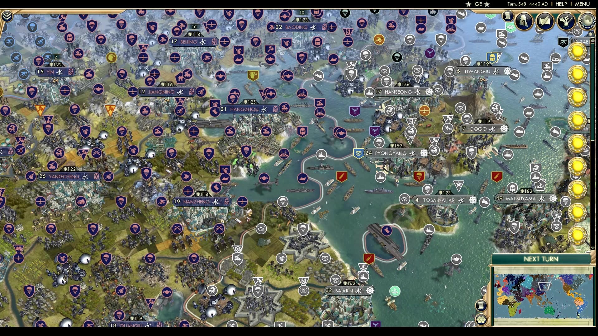 CBR In-Game Screenshot of The 38th Parallel