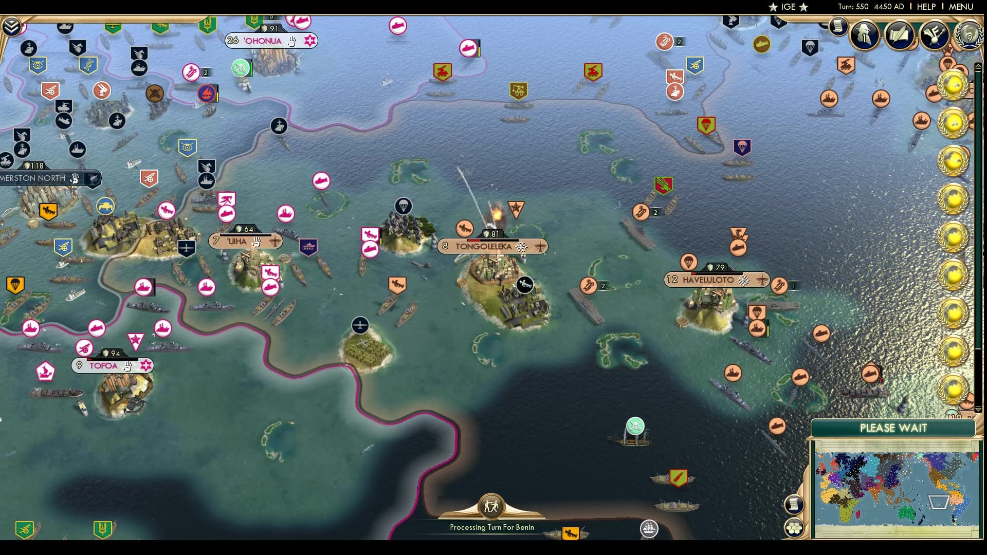 CBR In-Game Screenshot of Bringing a Gun to a Knife Fight