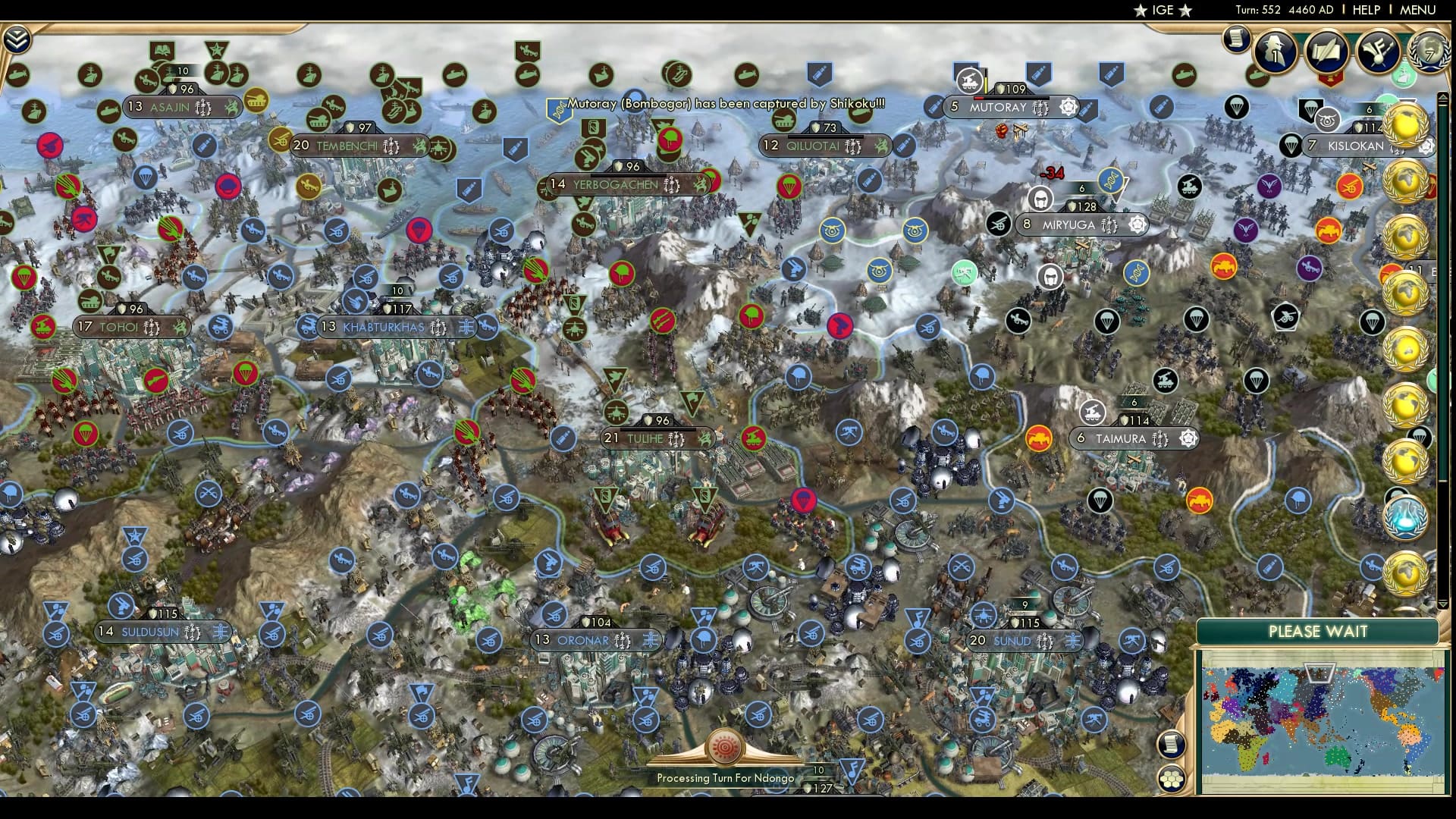 CBR In-Game Screenshot of Gray Siberia