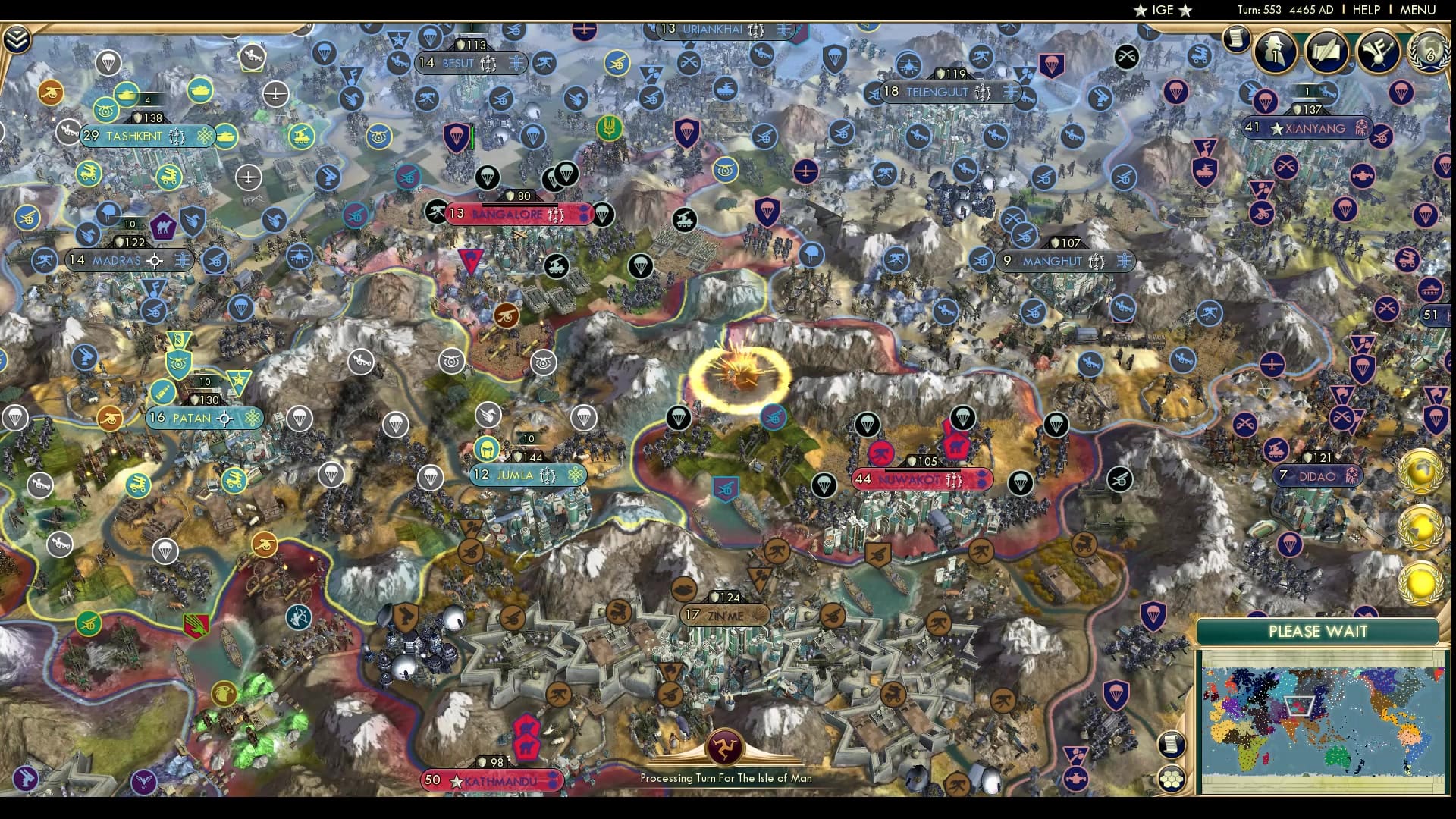 CBR In-Game Screenshot of Clinical Strike