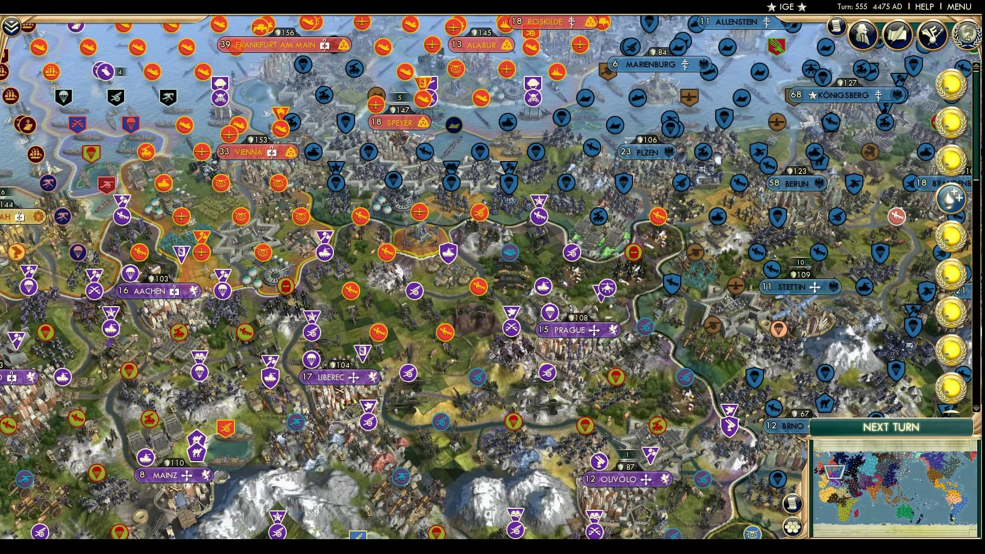 CBR In-Game Screenshot of Starry Curtain