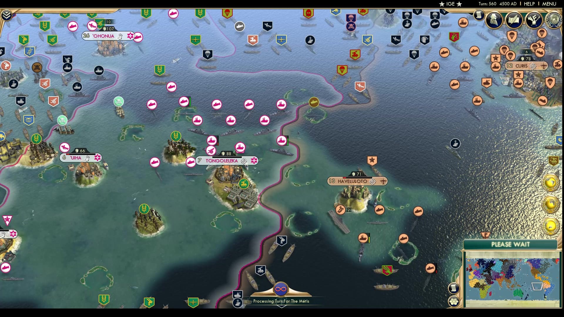 CBR In-Game Screenshot of Torpedoes Can’t Melt Land Units