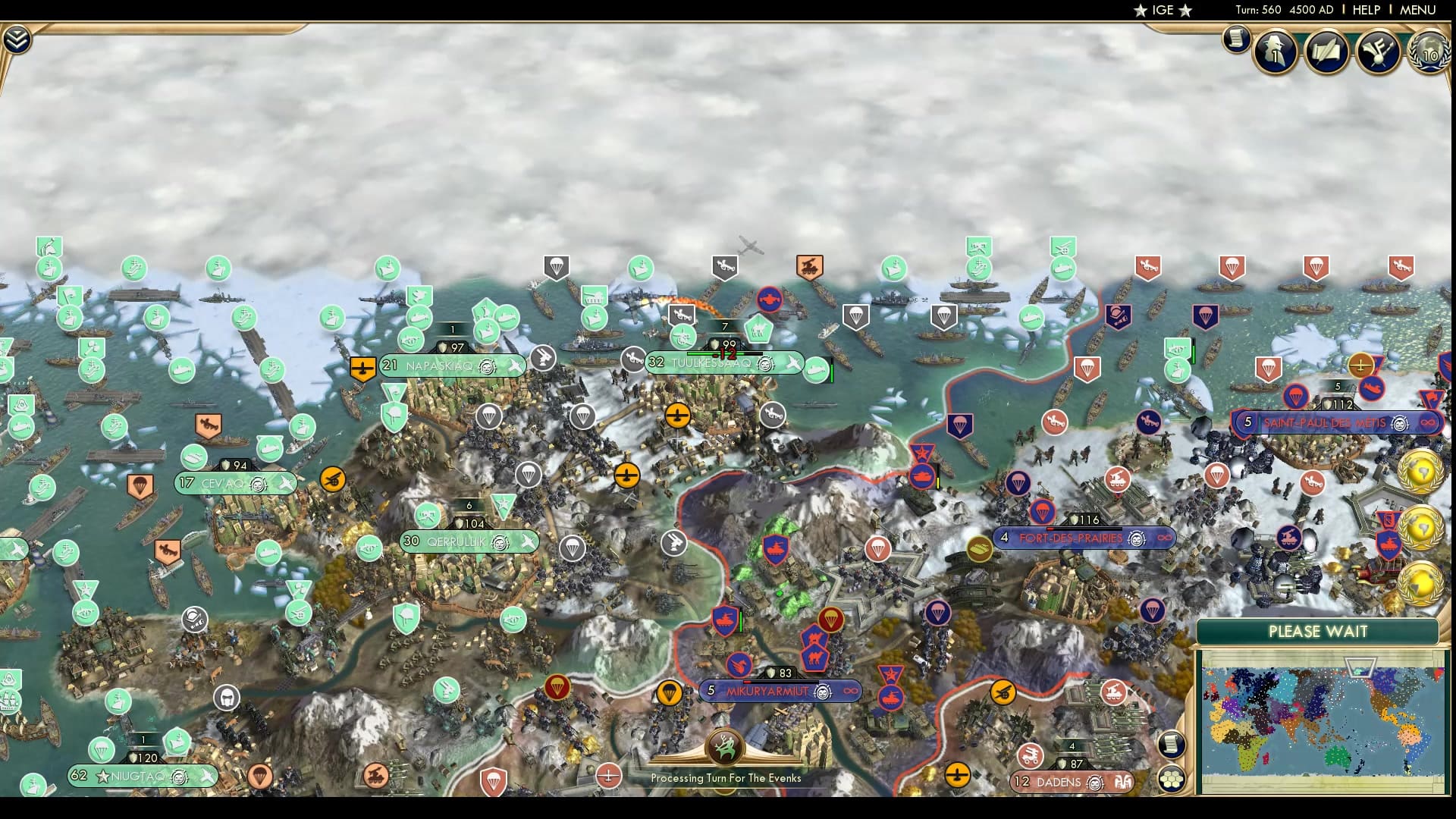 CBR In-Game Screenshot of Ice Ice Metis