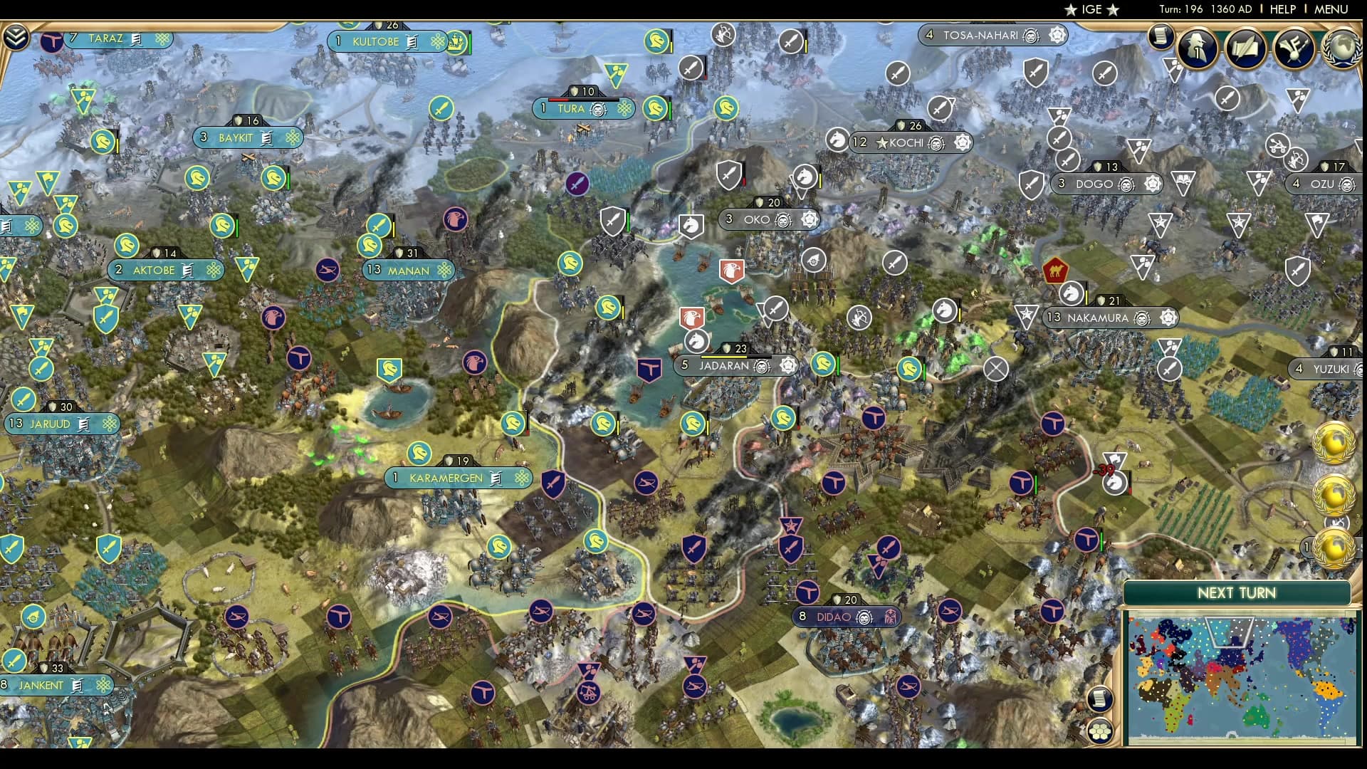CBR In-Game Screenshot of Unconquer West