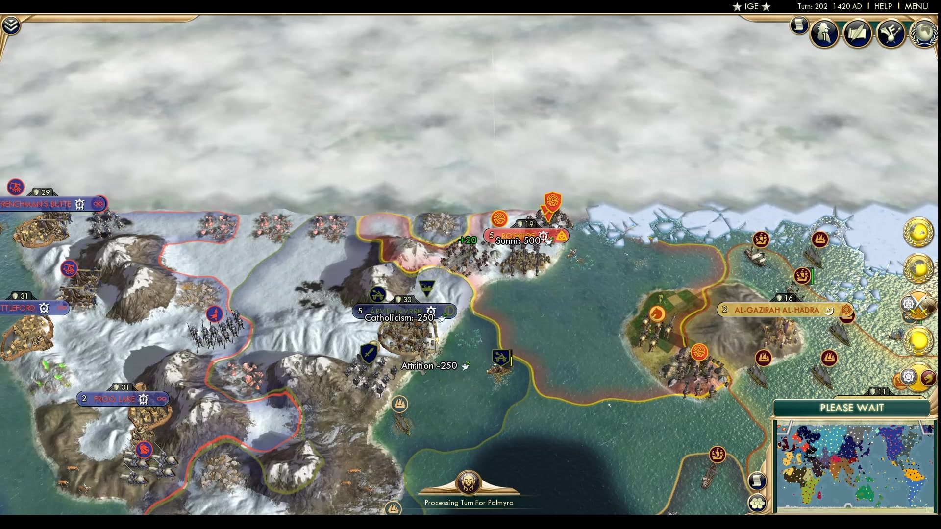 CBR In-Game Screenshot of The Cold Front