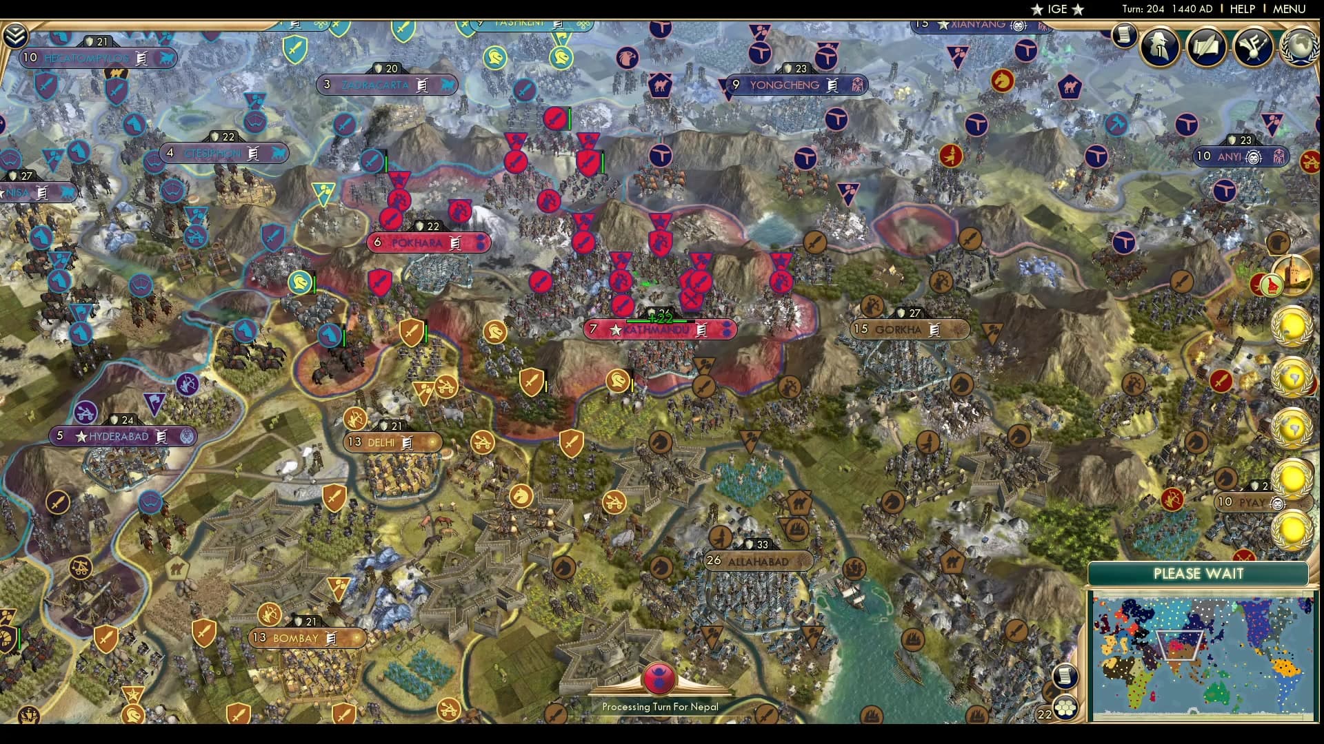 CBR In-Game Screenshot of We'll head them off at the Pass!