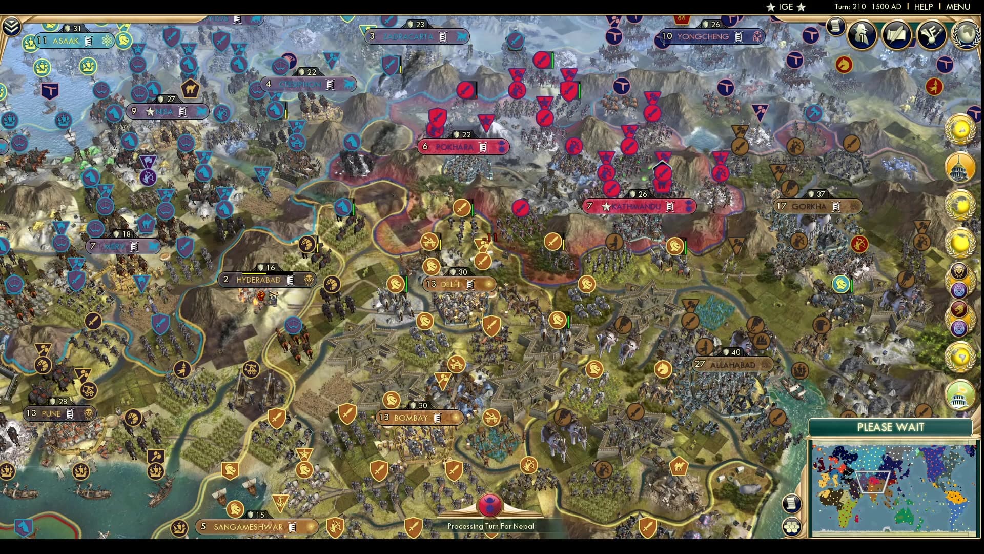 CBR In-Game Screenshot of Zenobia and the Prawns