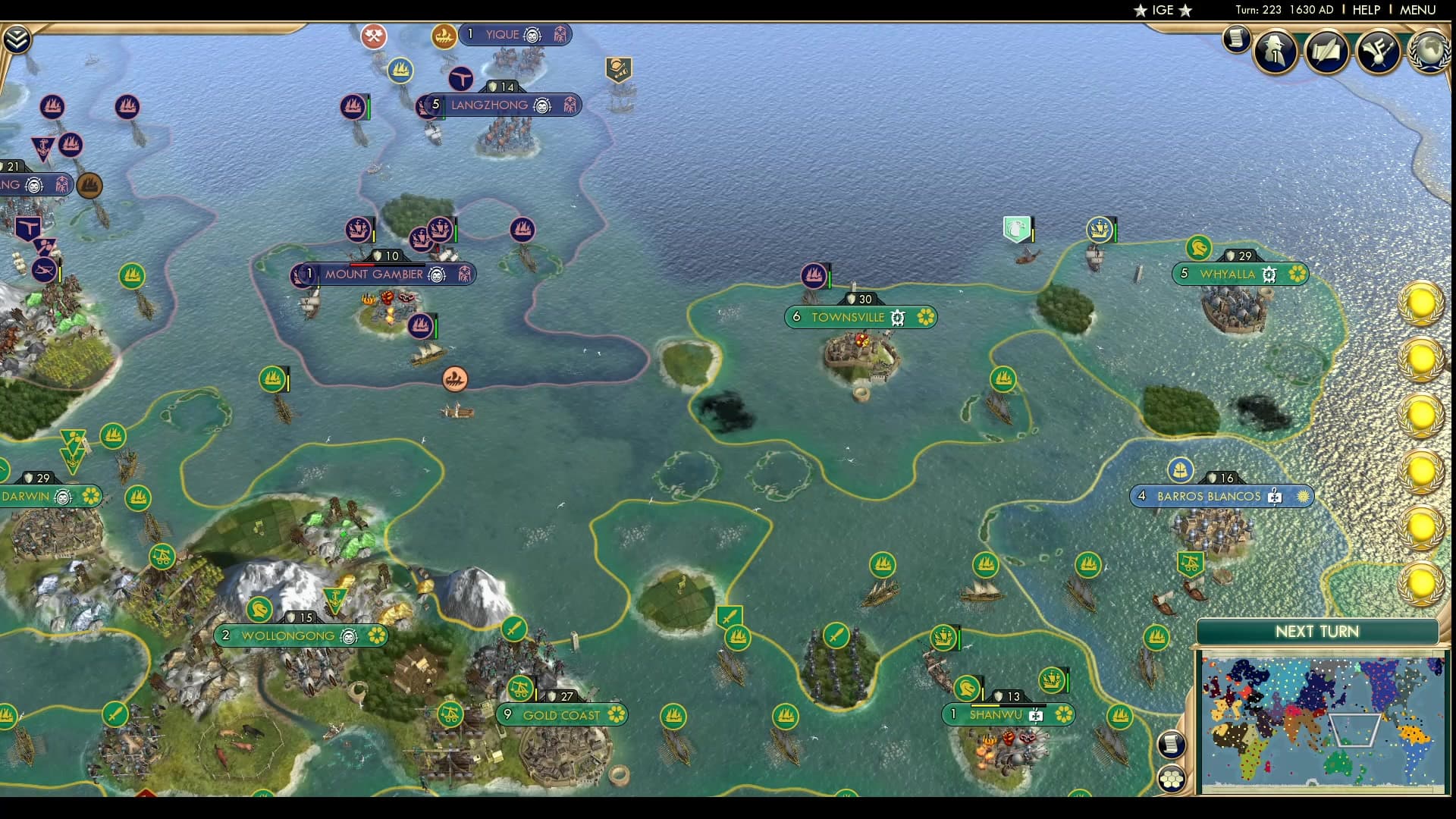 CBR In-Game Screenshot of The Island Trade