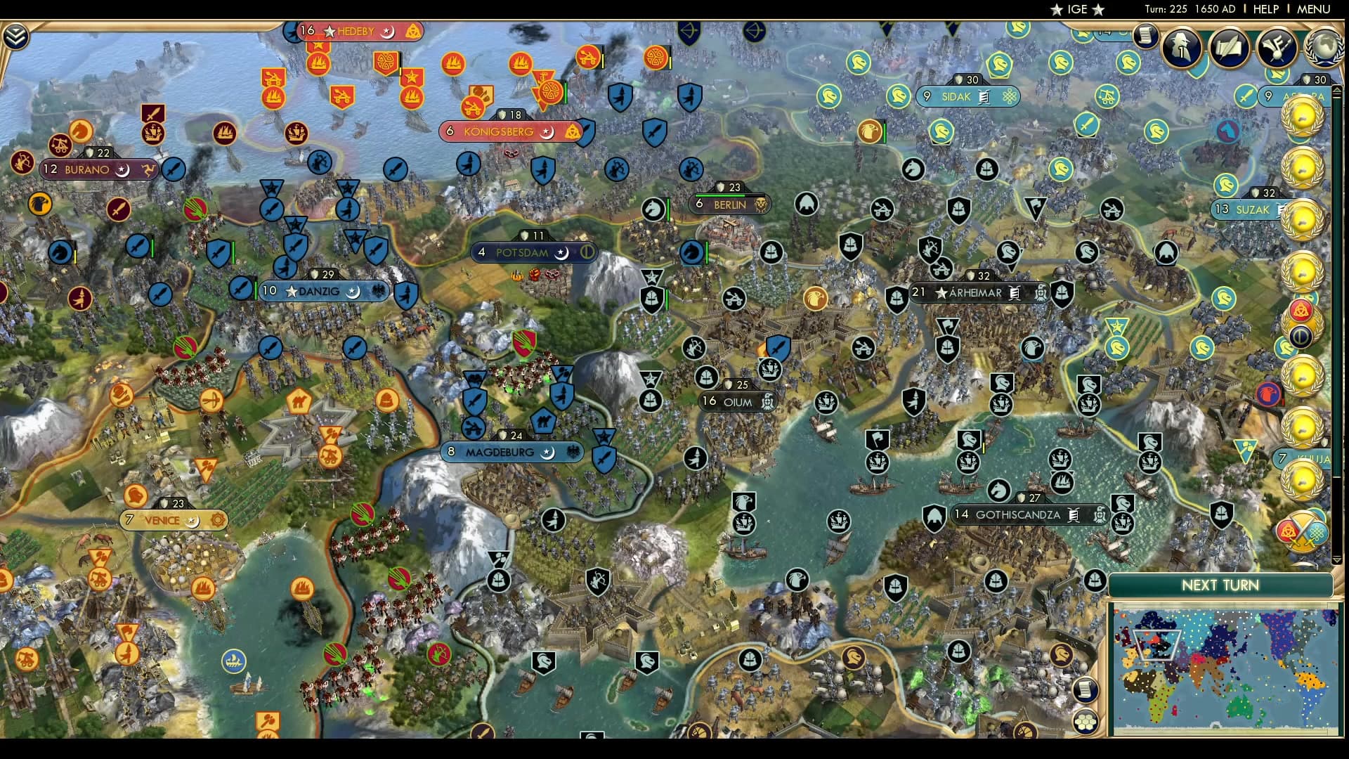 CBR In-Game Screenshot of The Amazing Defense of Berlin