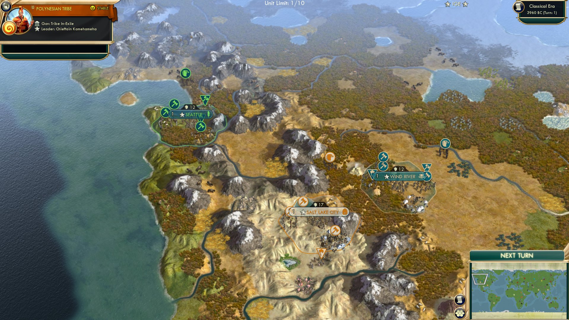 CBR In-Game Screenshot of Rocky Mountain Picture Show