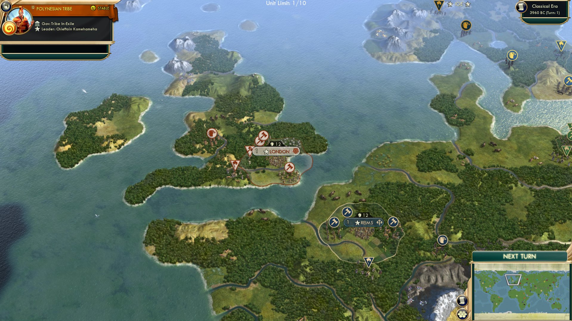 CBR In-Game Screenshot of Strait Ahead!