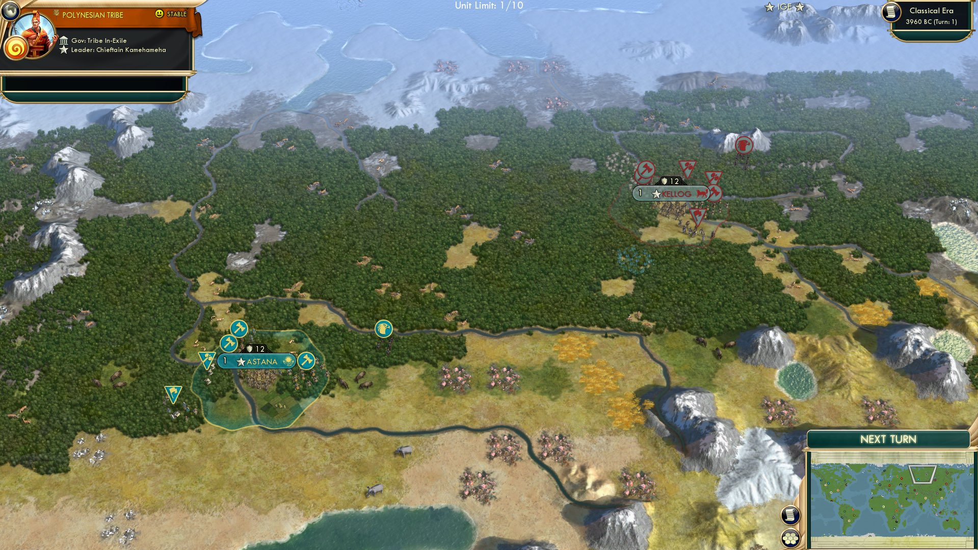 CBR In-Game Screenshot of Moving on up